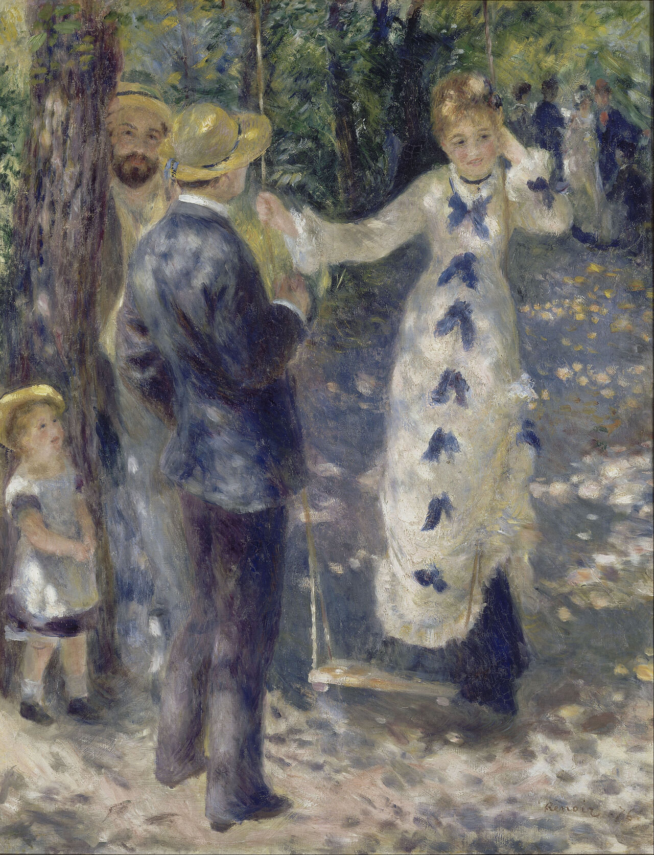 Pierre Auguste Renoir, The Swing, 1876