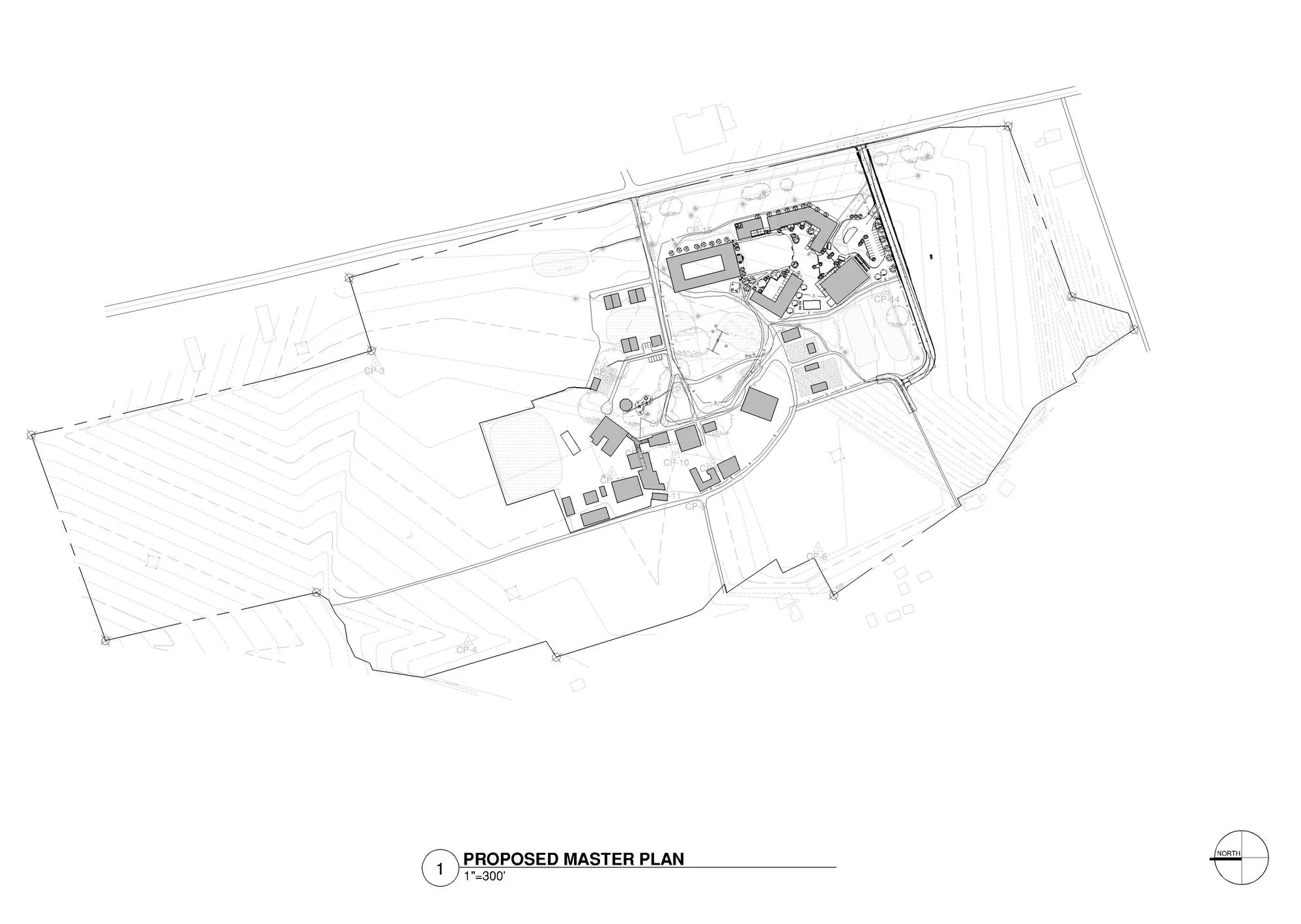 overall site plan 1:300