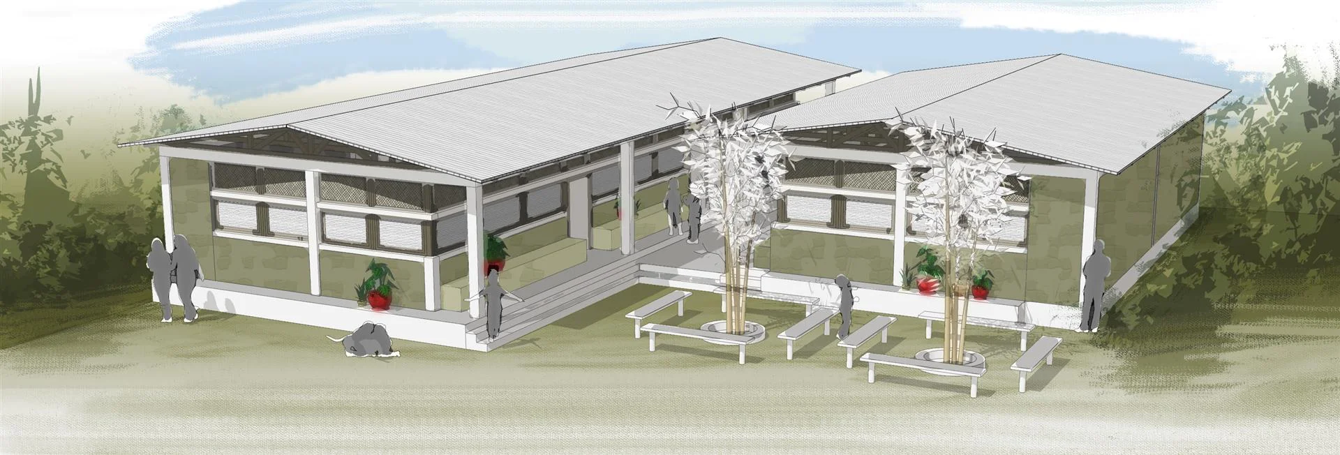 phase 1 classroom block