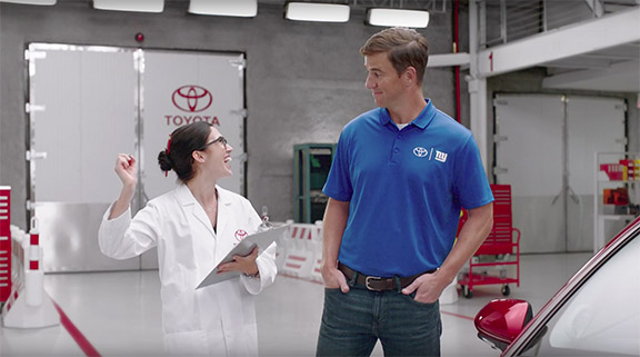 Toyota Camry x Eli Manning