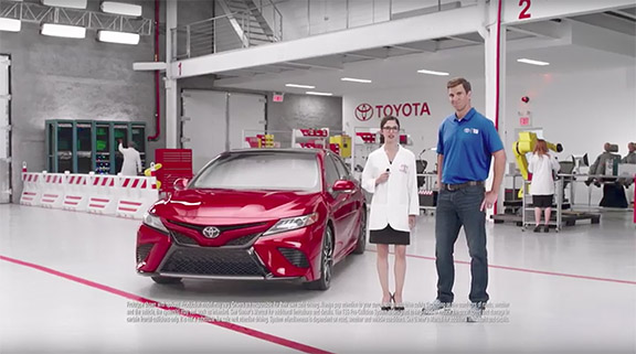 Toyota Camry x Eli Manning