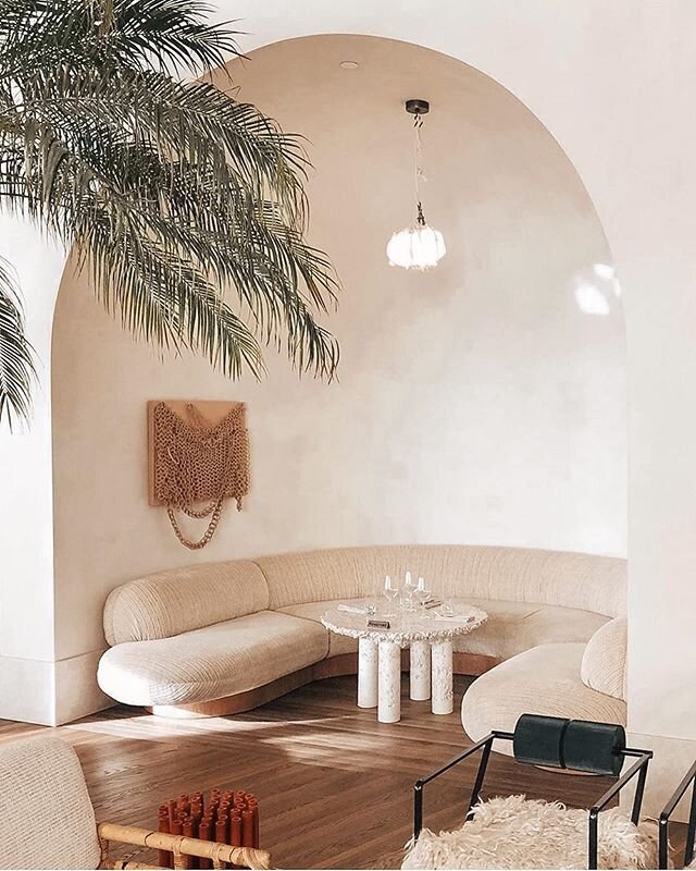 Moving to a new space means I get to redecorate 🙋🏽&zwj;♀️🏠 ⠀
⠀
I&rsquo;m currently using my inspo pics from Kelly Wearstler&rsquo;s design @santamonicaproper because it is GOALS. Can&rsquo;t wait to have staycations again so I can go back here 🤍