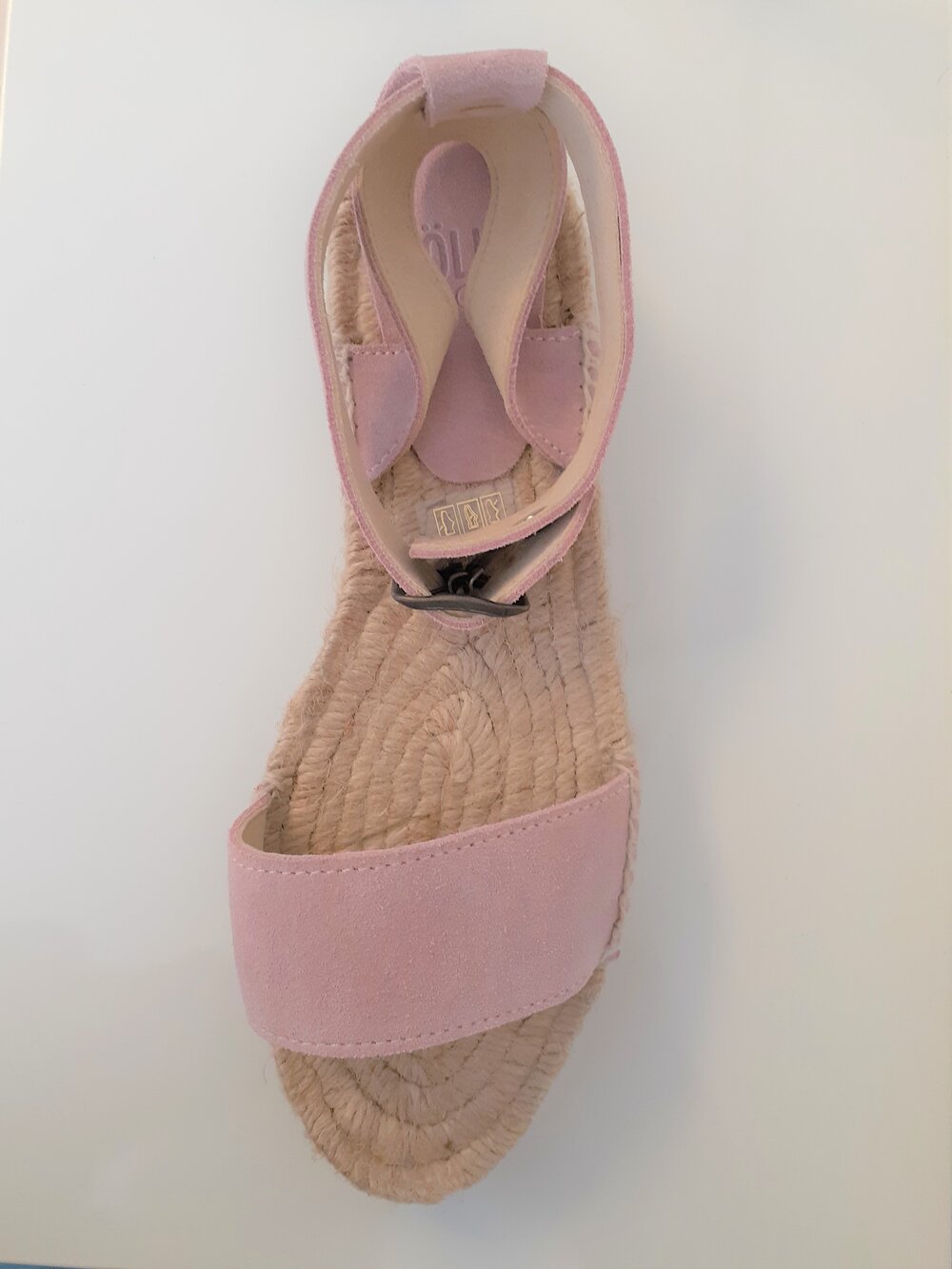 Platform Espadrilles Navy Leather — Cruz'n Shoes by Menorquinas USA
