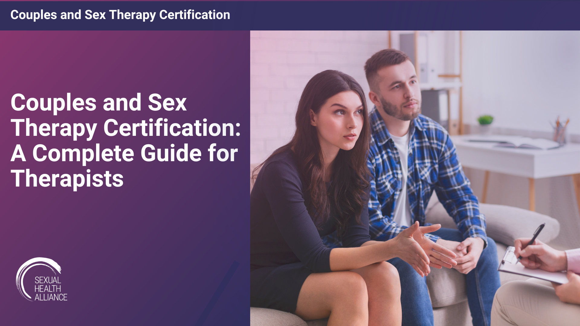 Couples and Sex Therapy Certification: A Complete Guide for Therapists