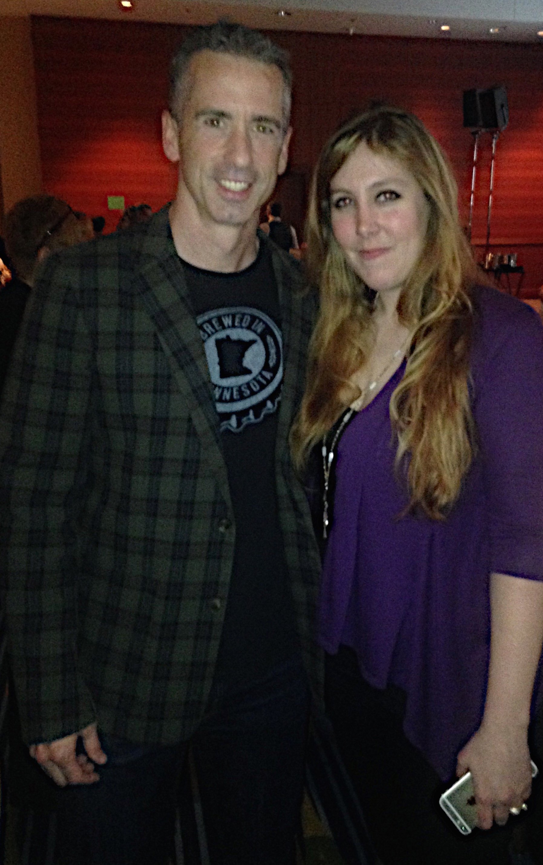 SHA Founder with Dan Savage