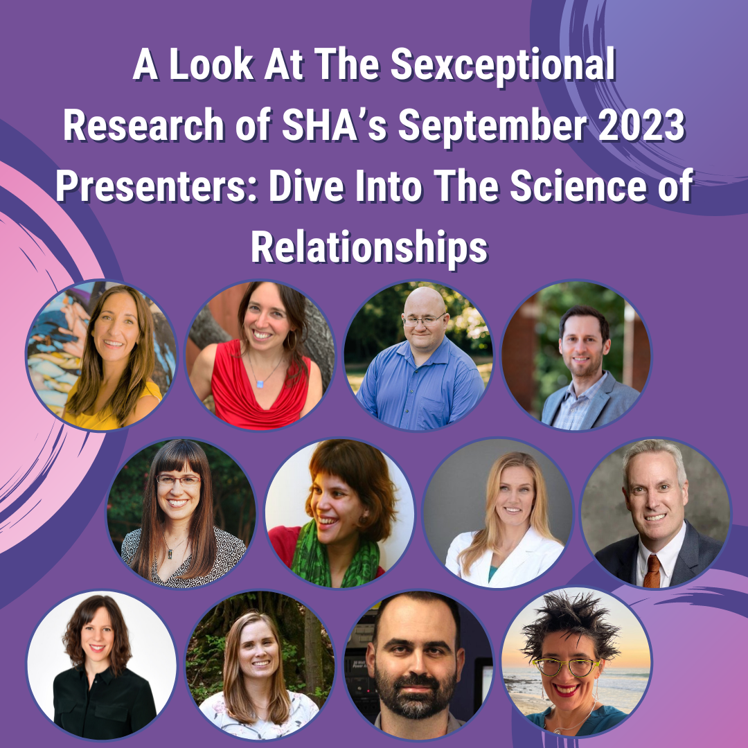 A Look At The Sexceptional Research of SHA’s September 2023 Presenters ...