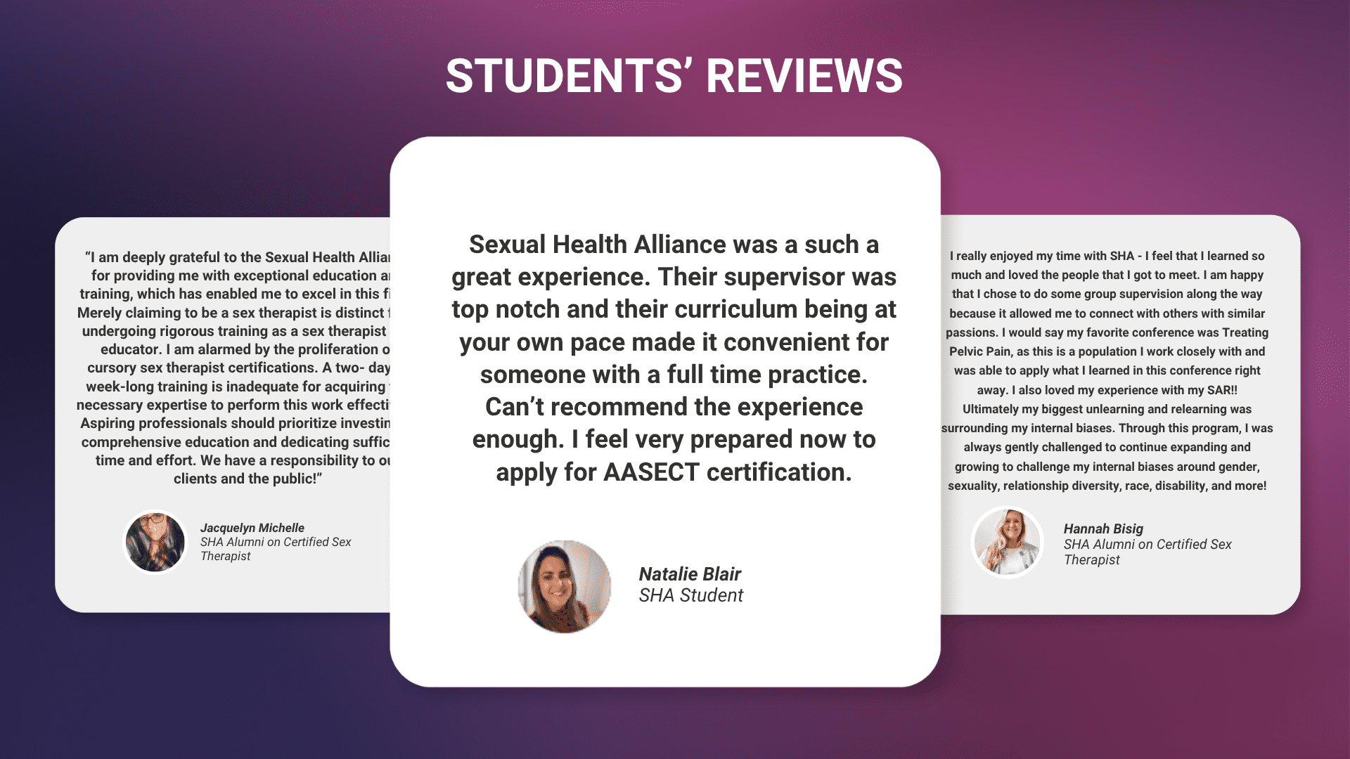 Sexual Health Alliance - Get Certified, Become an In-Demand Sexual ...