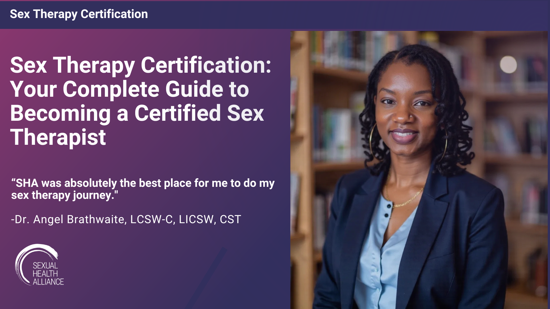 Sex Therapy Certification: How to Become a Certified Sex Therapist