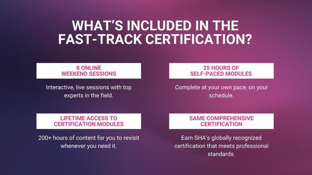 Fast-Track Certification Program — Sexual Health Alliance