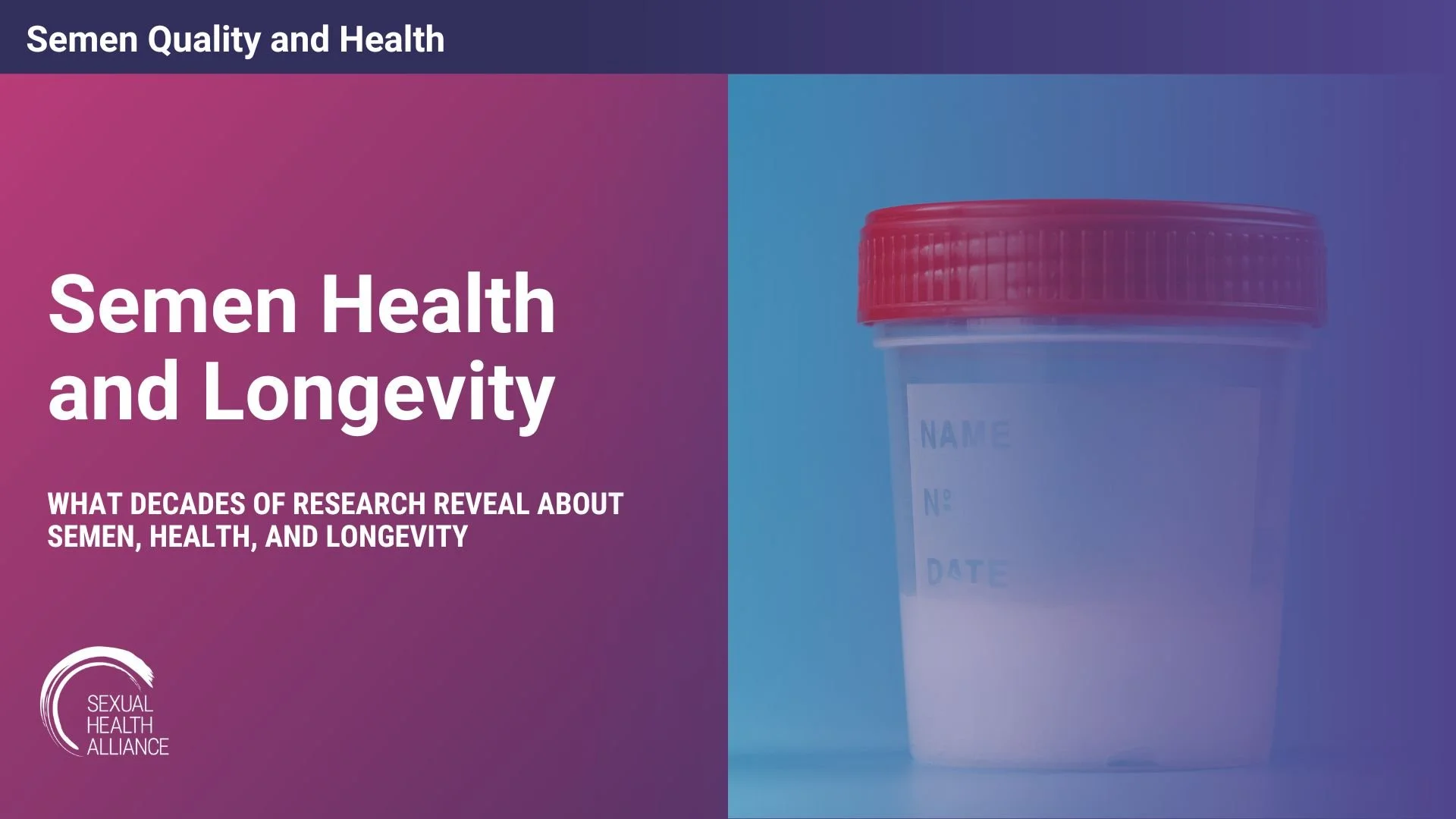 Semen Health and Longevity