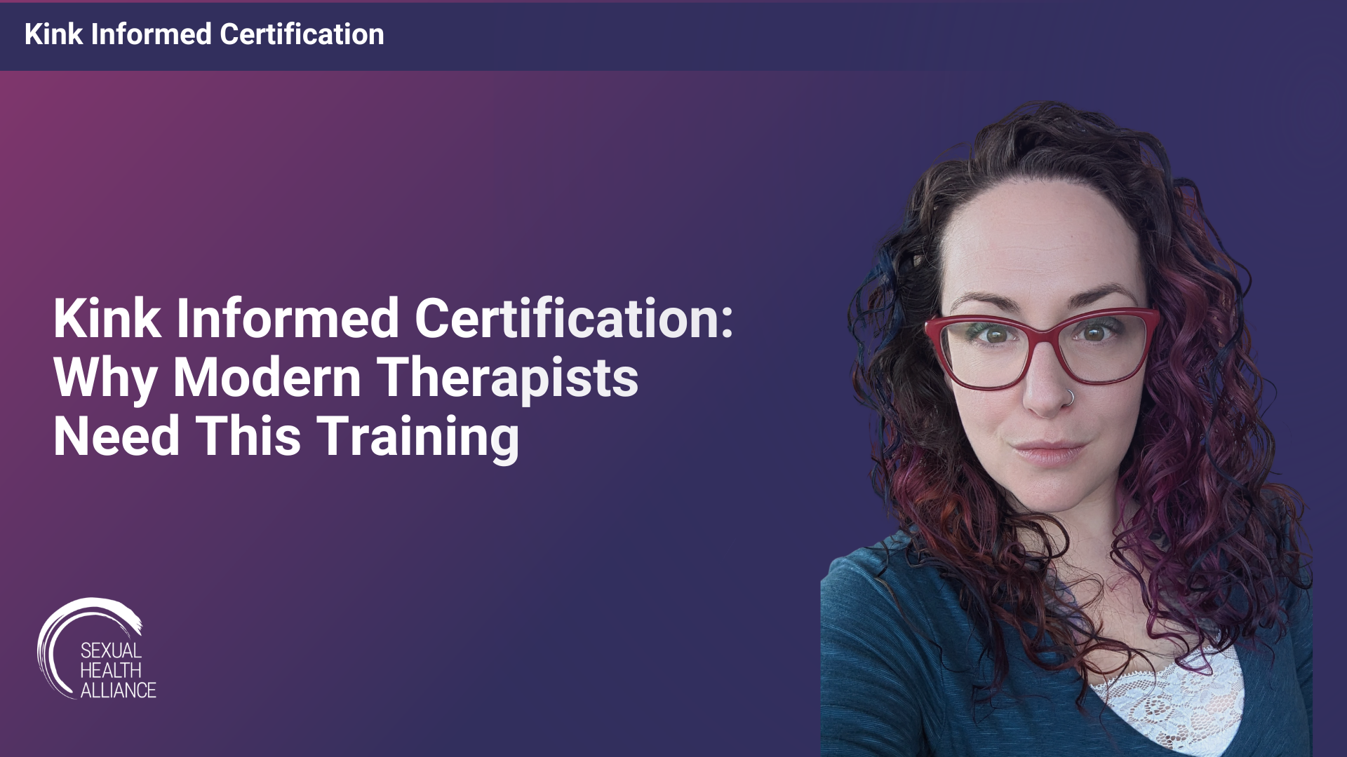 Kink Informed Certification: Why Modern Therapists Need This Training