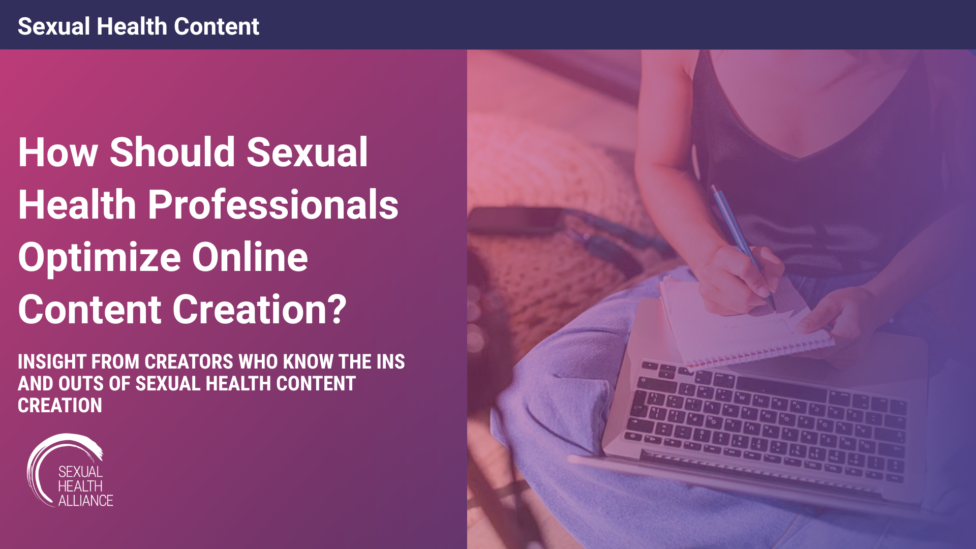 How Should Sexual Health Professionals Optimize Online Content Creation?