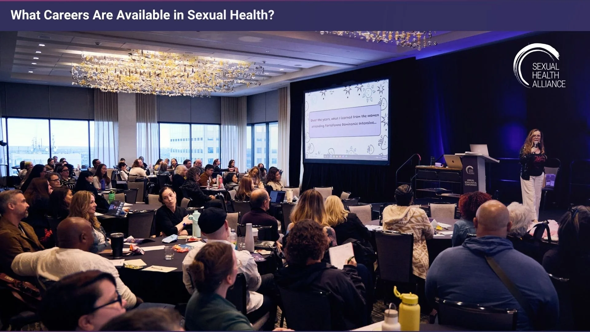Sexual health professionals attending the Sexual Health Alliance Annual Conference
