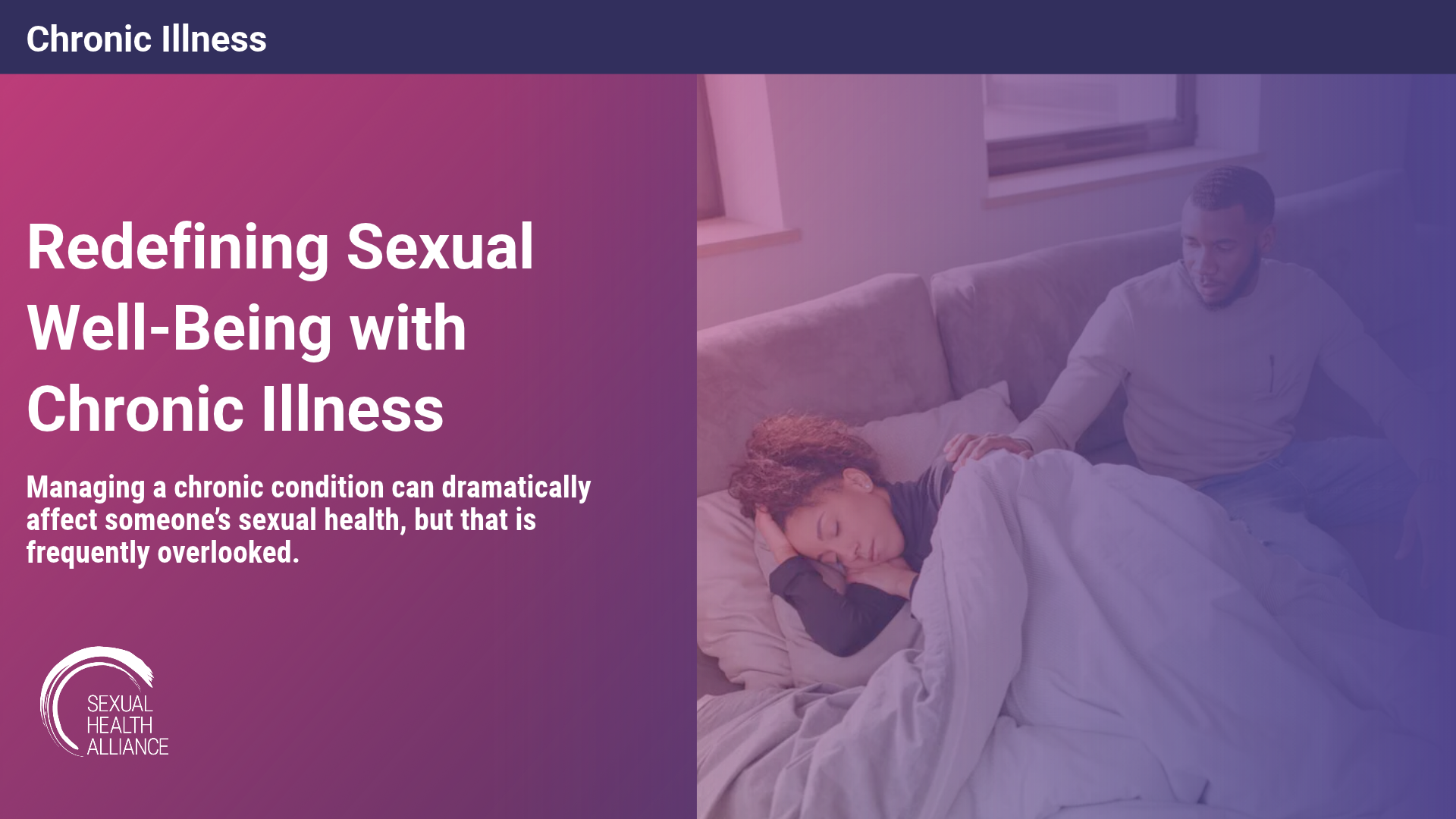 Redefining Sexual Well-Being with Chronic Illness