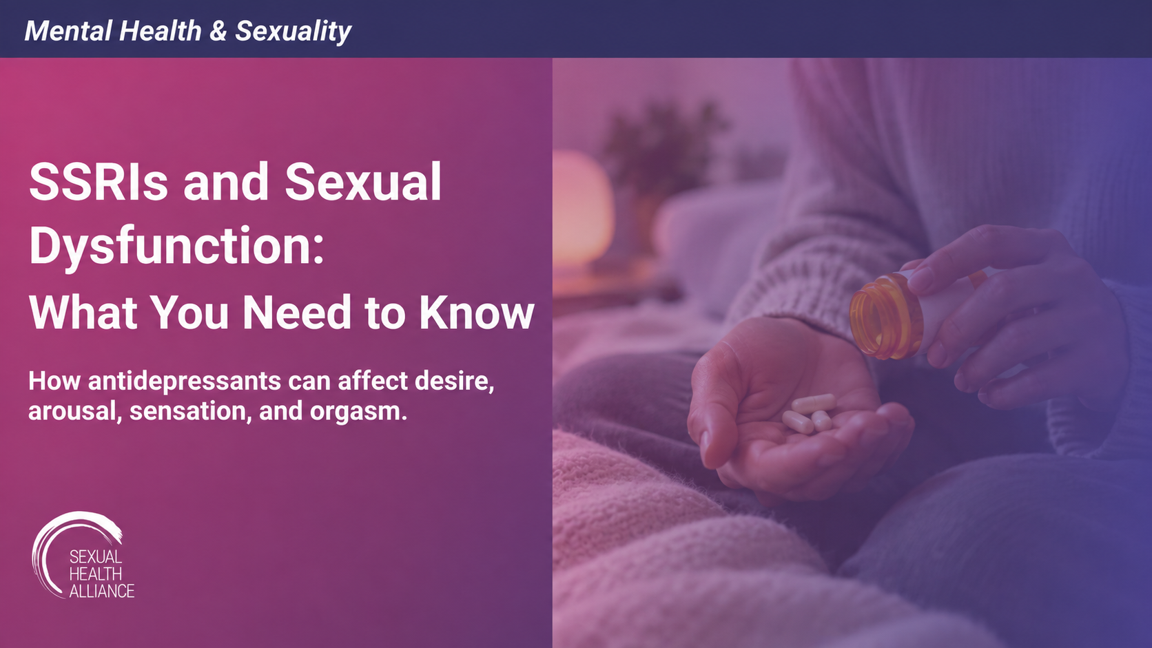 SSRIs and Sexual Dysfunction
