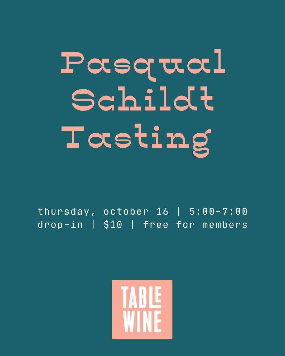We're excited to welcome South African wine importer Pascal Schildt to the shop next Thursday, 10/16. Pascal has a lovely lineup of wines from the other side of the world that we know you&rsquo;re going to love. Come hear directly from him about Chen