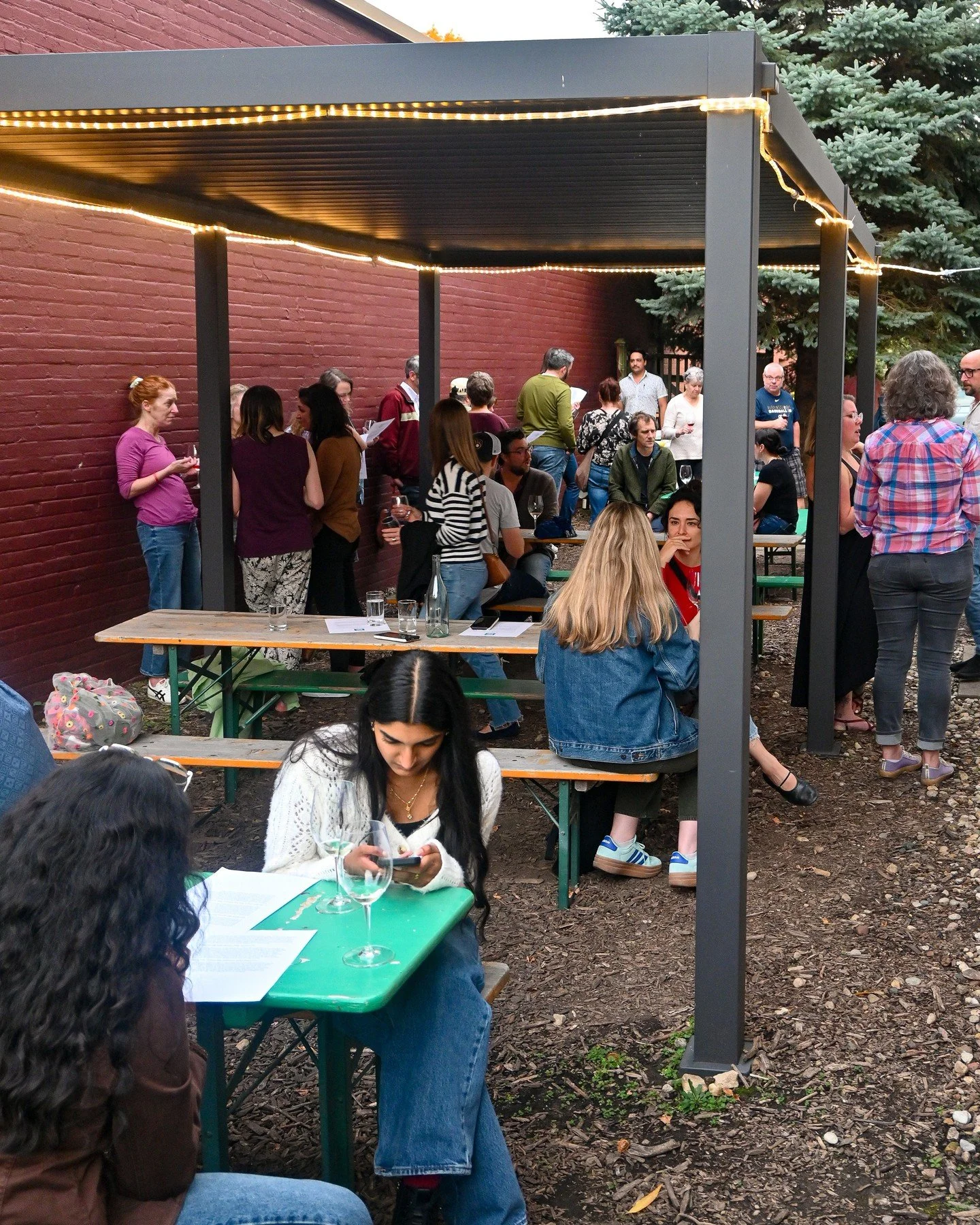 Thanks for a great summer everyone! There's snow in the forecast, so we'll be tidying up the wine garden for the colder months. ❄️