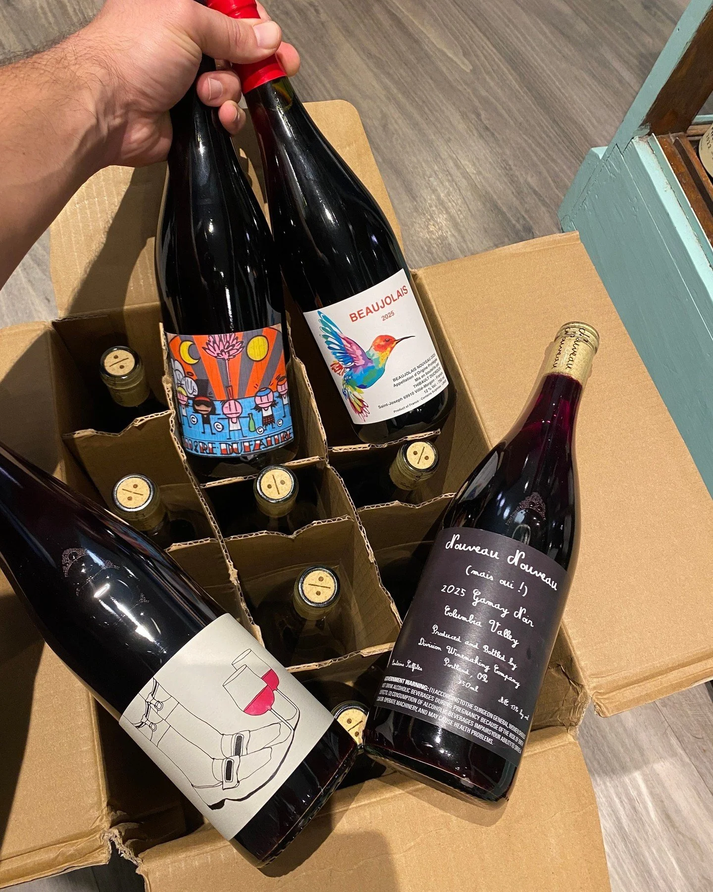 Happy Beaujolais Nouveau Day!!! Yet another reason to stop in and grab a bottle (or ten) for your Thanksgiving feast. 🍷