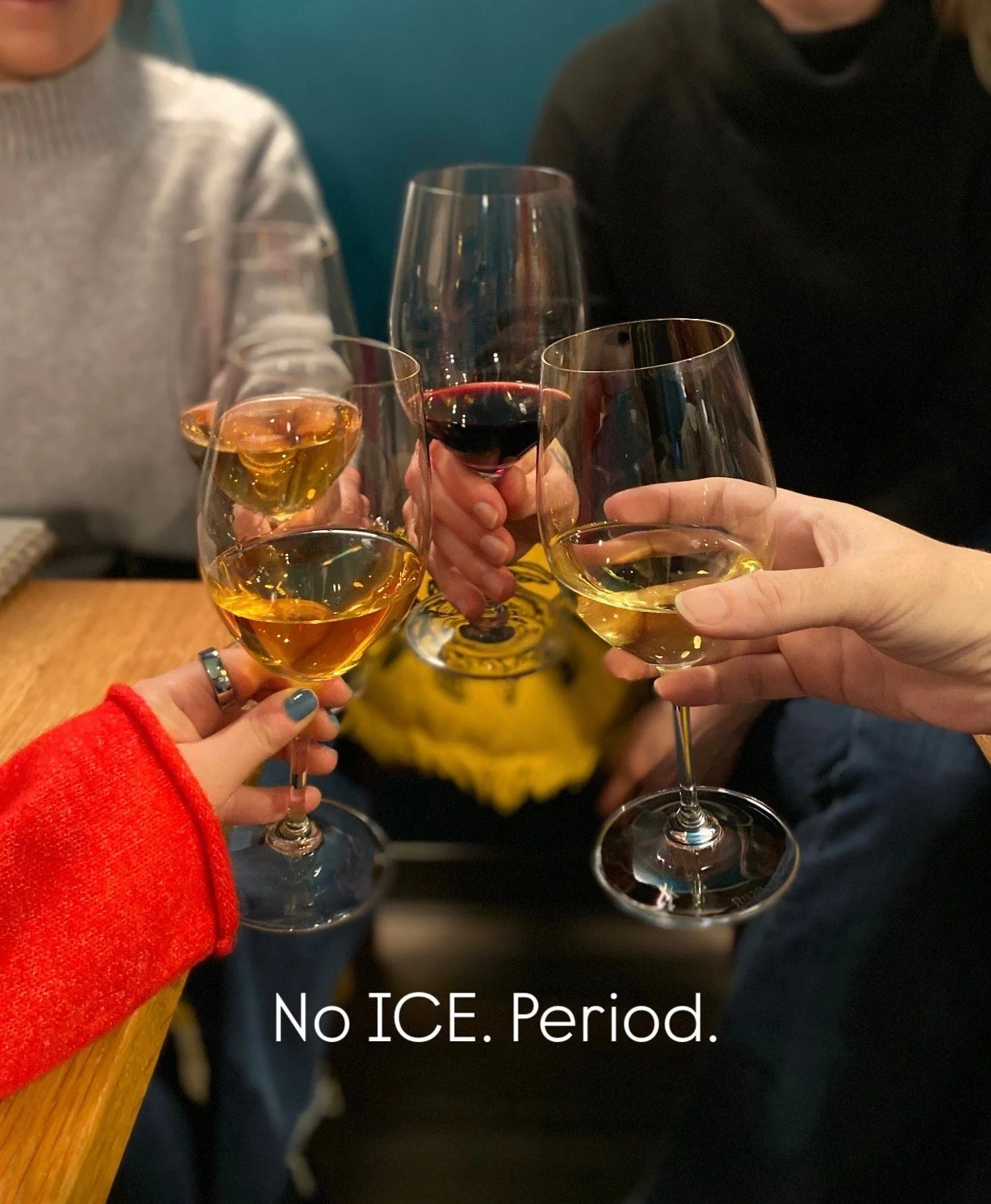 As always, we're a place to gather with good people. Racism, hate, violence, and misogyny have no home at this small business.