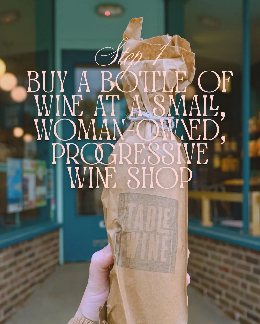 No one can do everything, but everyone can do something. Here&rsquo;s what you can do right now, liquid courage optional.