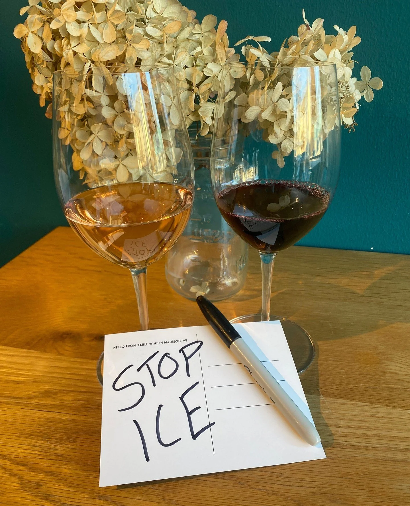 Table Wine has always been a safe place for our community to gather together, and that is truer than ever right now. We will be here for you tomorrow, January 30, if you need a place to connect and support one another. On top of that, we're offering 