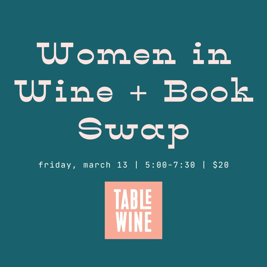 Women in Wine + Book Swap 🍷📚⁠
Friday, March 13 | 5&ndash;7:30 PM⁠
⁠
We&rsquo;re raising a glass to the women shaping the wine world and yes, we&rsquo;ll happily smash the patriarchy while we&rsquo;re at it. Join us for a tasting featuring incredibl