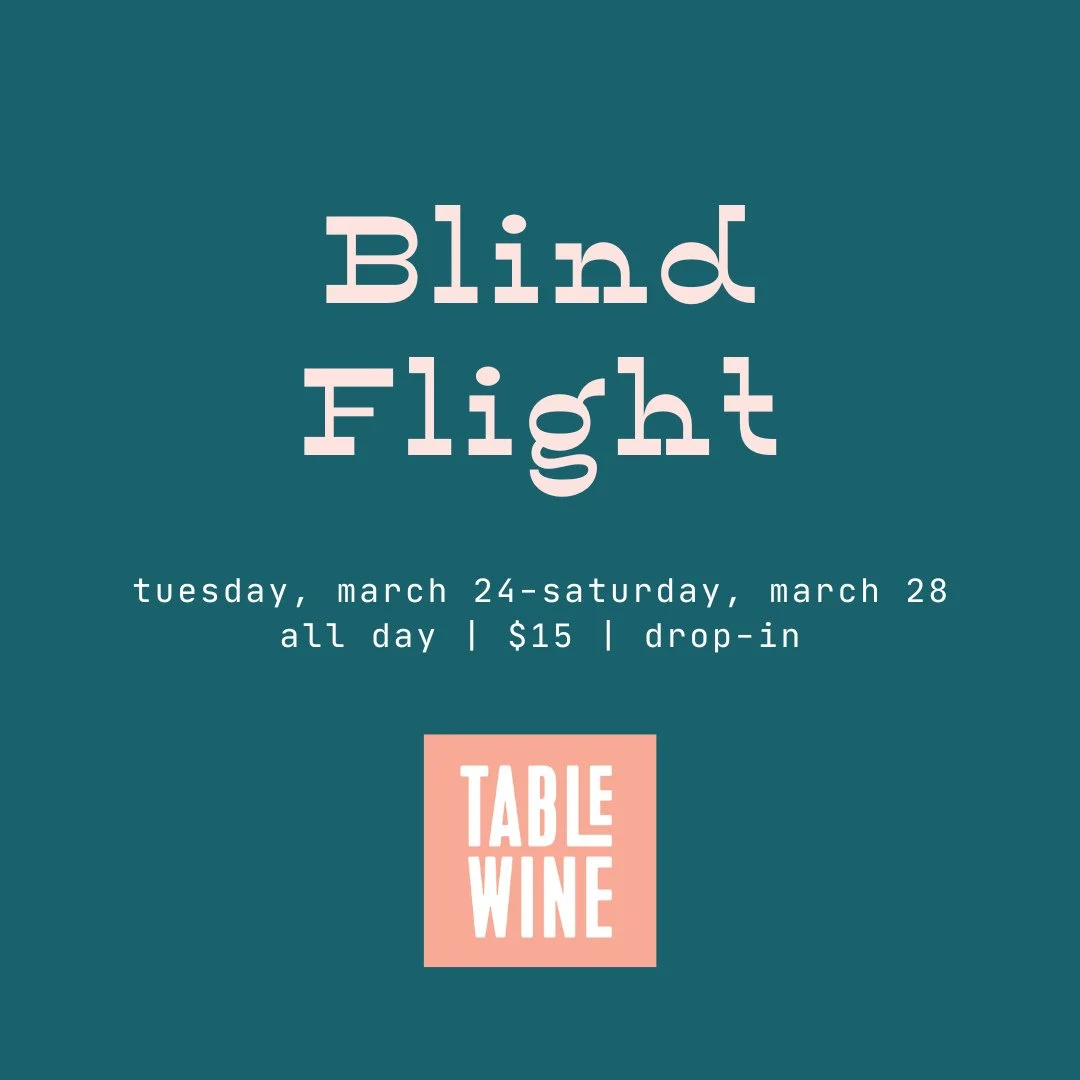 Not going anywhere for Spring Break? Perfect. ✈️🍷A European vacation is just a state of mind and we&rsquo;re pouring it by the glass.⁠
⁠
Blind Flight⁠
Tuesday, March 24 &ndash; Saturday, March 28⁠
⁠
We&rsquo;re serving up a lineup of single-varietal
