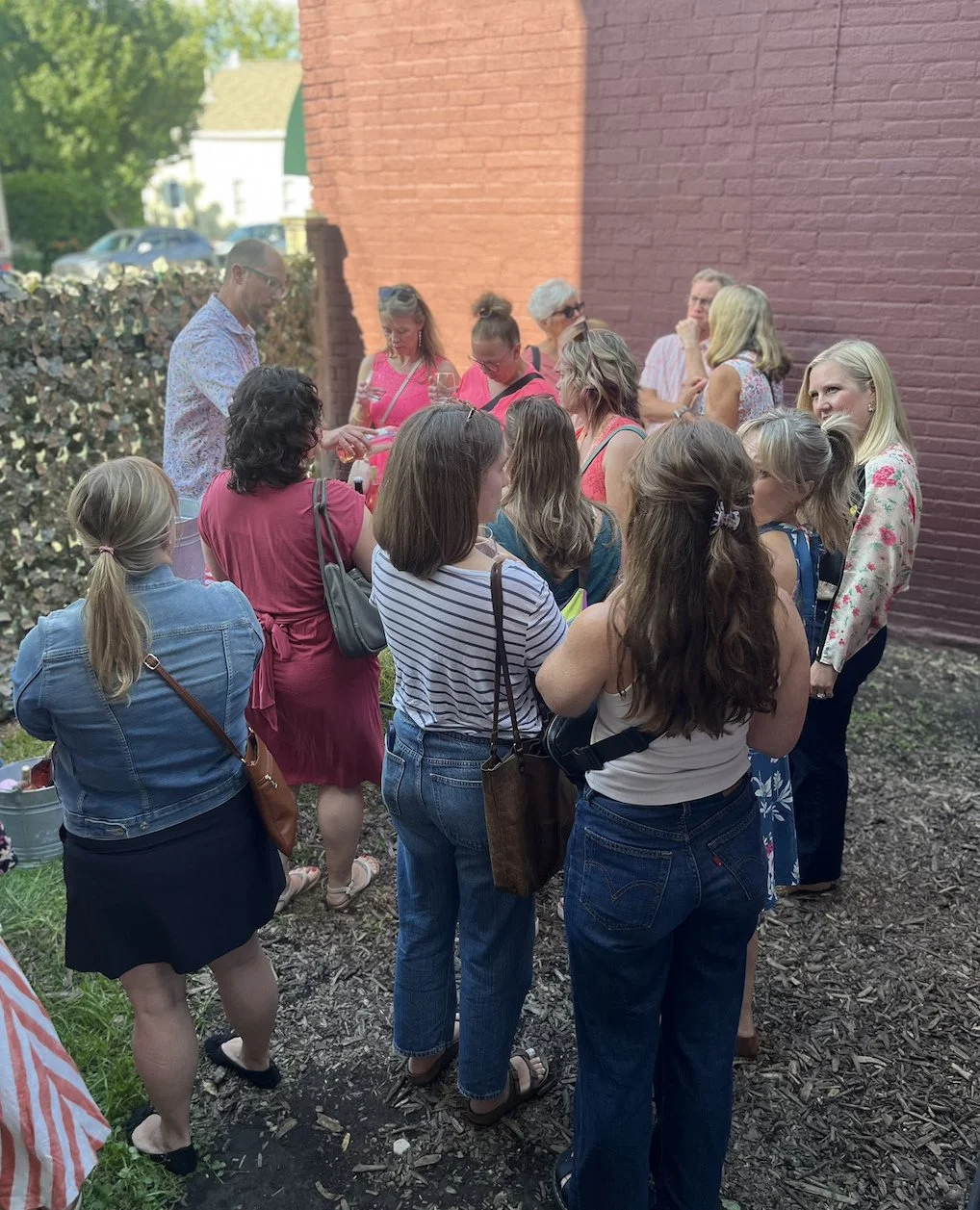 It has been a week since our ros&eacute; soir&eacute;e, and we already want to do it all over again! Thank you to everyone who came out and drank pink wine with us 💖⁠
⁠
PS We will be open from 12-5pm for the 4th of July 🌭☀️