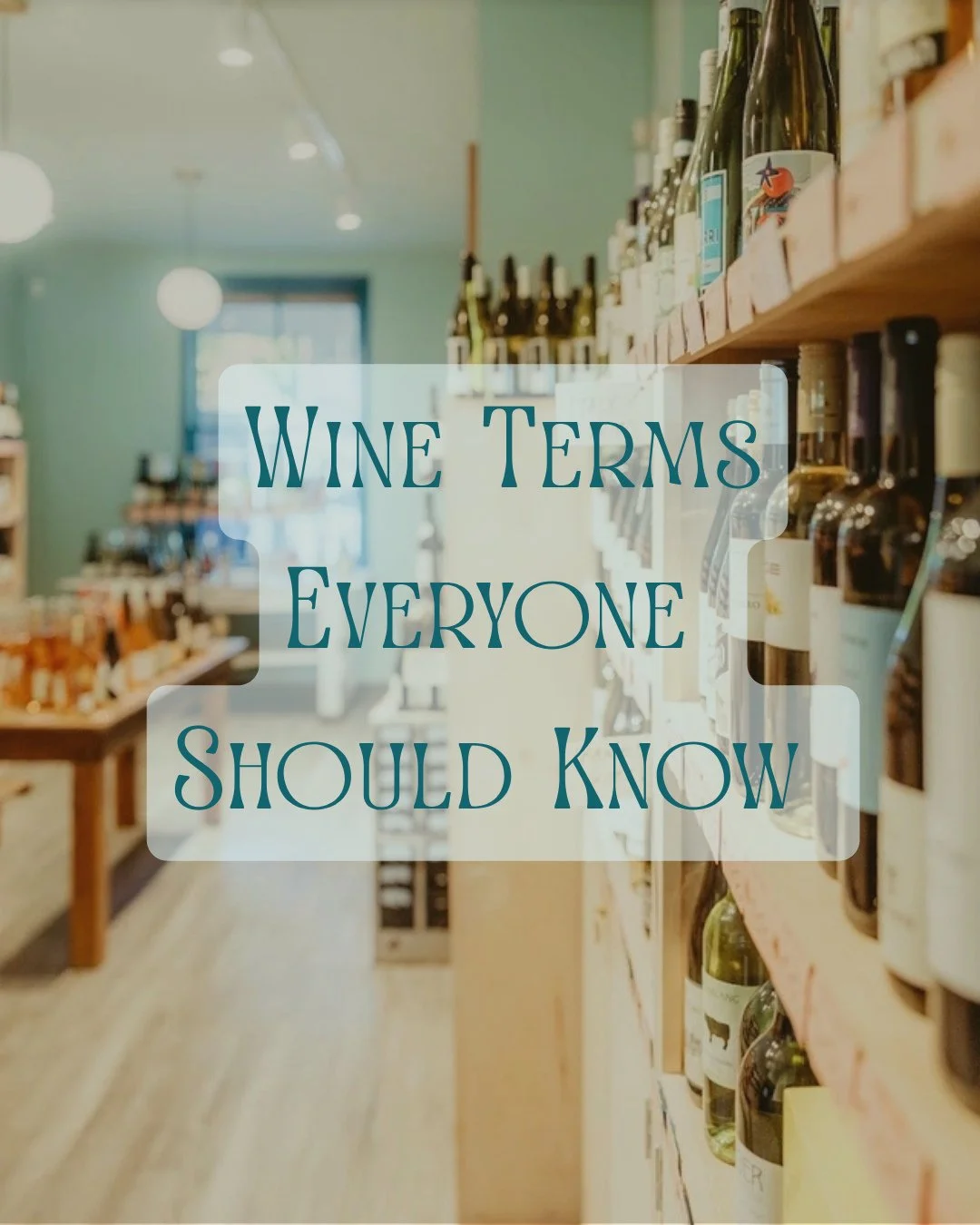 Ever nodded along when someone said a wine was "dry" or "high in tannins"? You're not alone. ⁠
⁠
Here's a quick guide to some of the wine words you'll hear most often, plus a few examples to help them stick.⁠