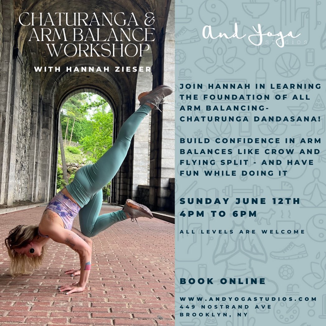 Join Hannah in learning the foundation of all arm balancing-Chatarunga Dandasana!

Chatarunga is a tricky pose that requires strength, specificity, and focus. In a typical Vinyasa style class, you do Chatarunga several times, so it&rsquo;s important 