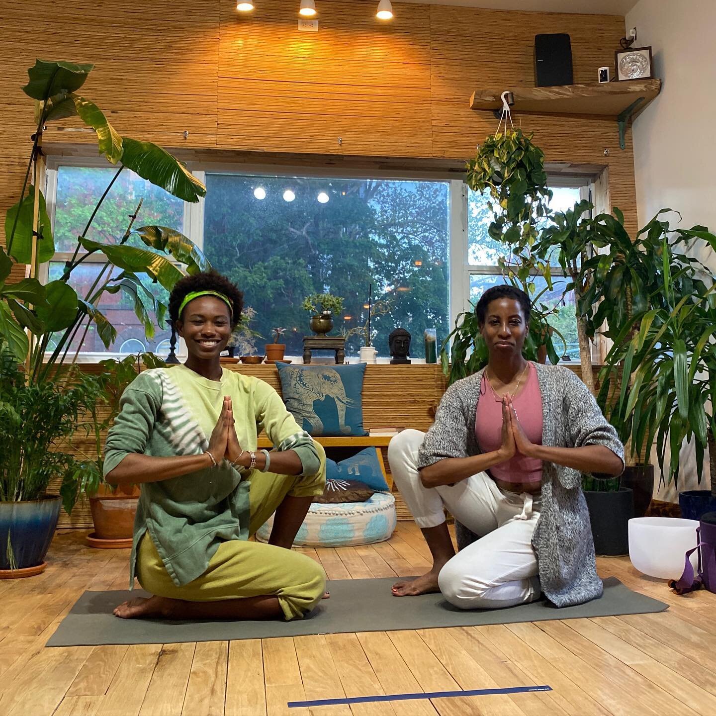 On Mondays we practice Kemetic yoga!

@jusna_ninah joined us for Kemetic yoga for the first time and she says &ldquo;My first kemetic practice was pure bliss. Intentional, slow movement to breath, fostered a feeling of connection to my body and to th