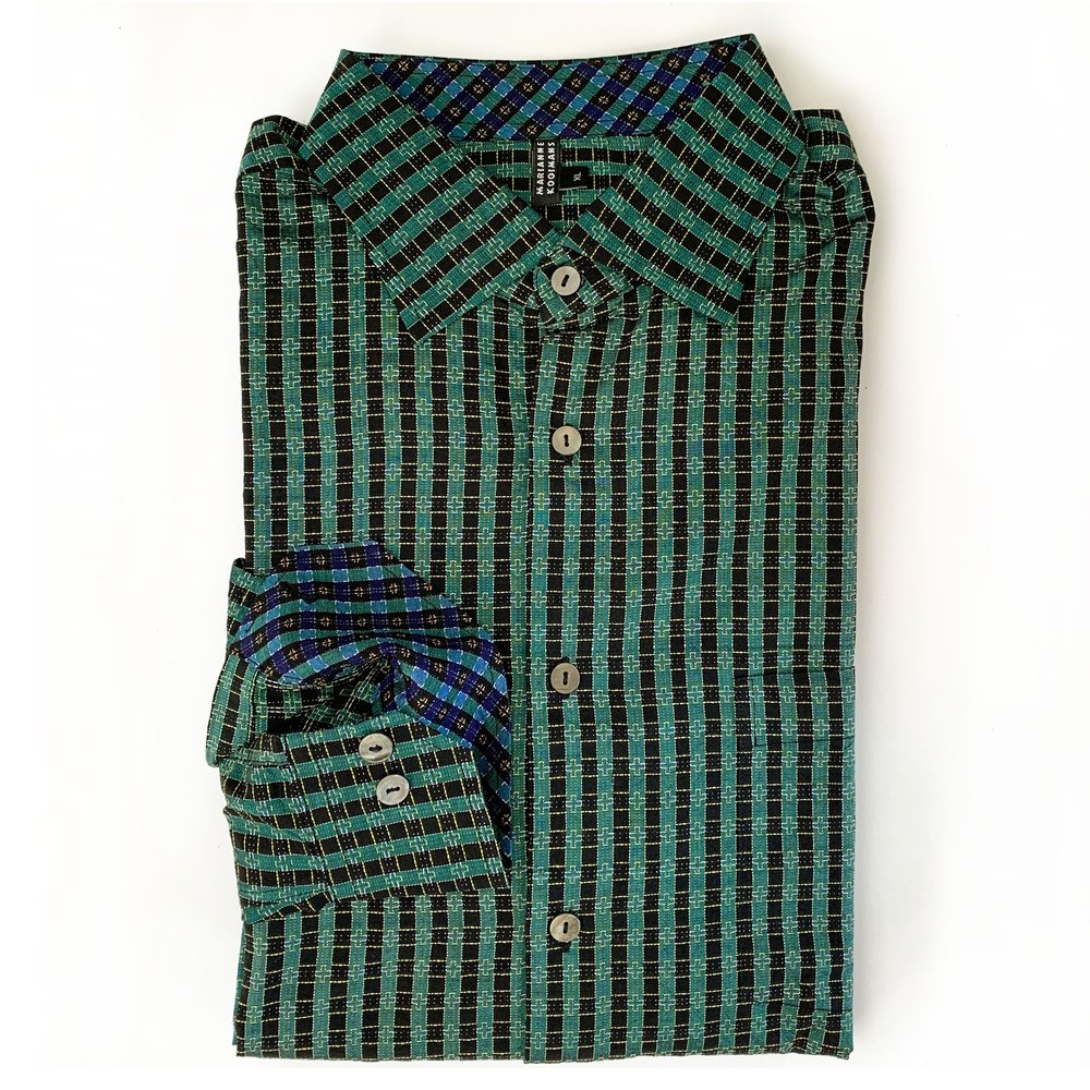 turquoise green dress shirt Men's Regular Fit Basic Dress Shirt in Mint Green, 16½ 32/33 / Mint