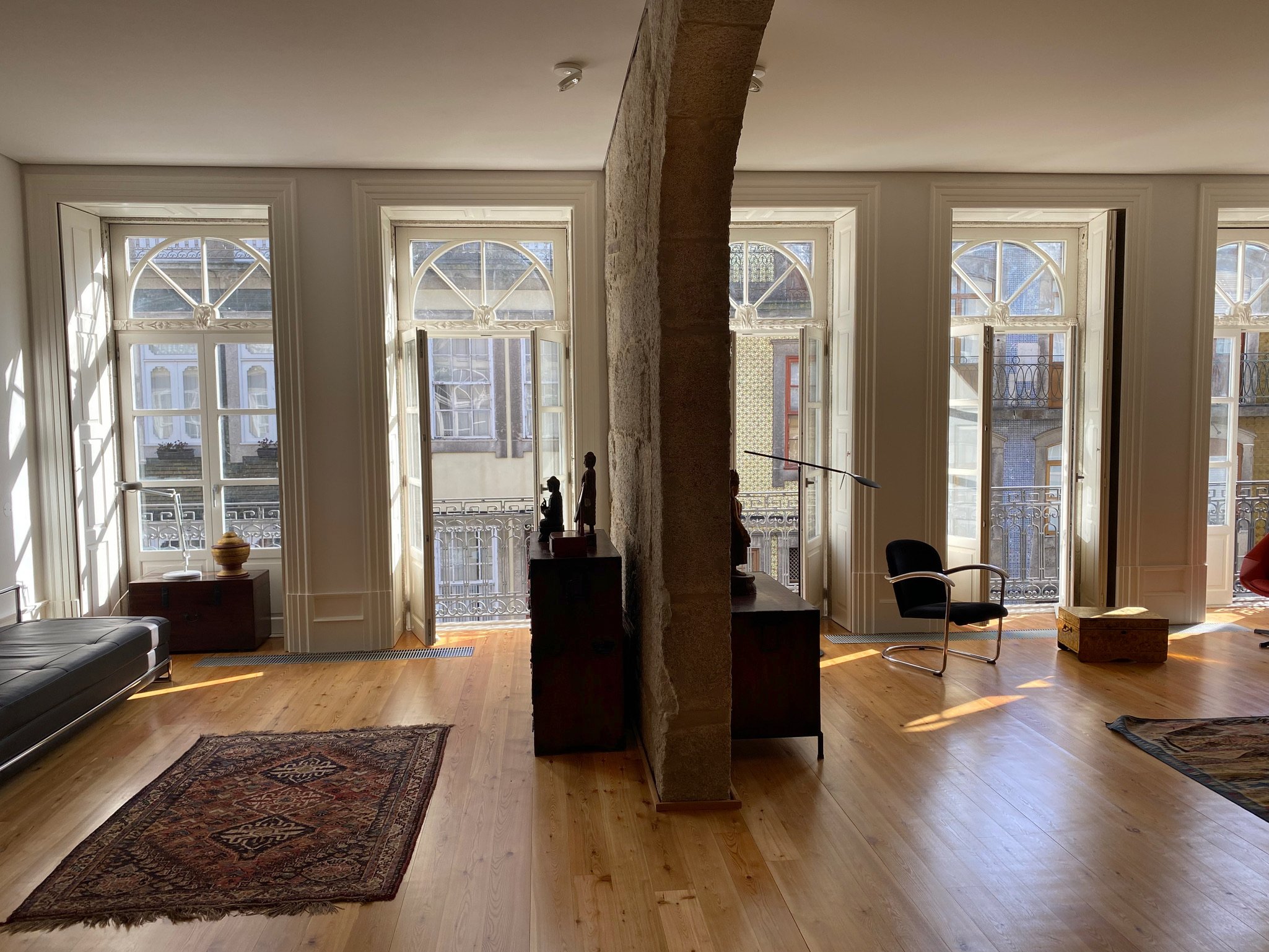 Apartment D overview from hallway