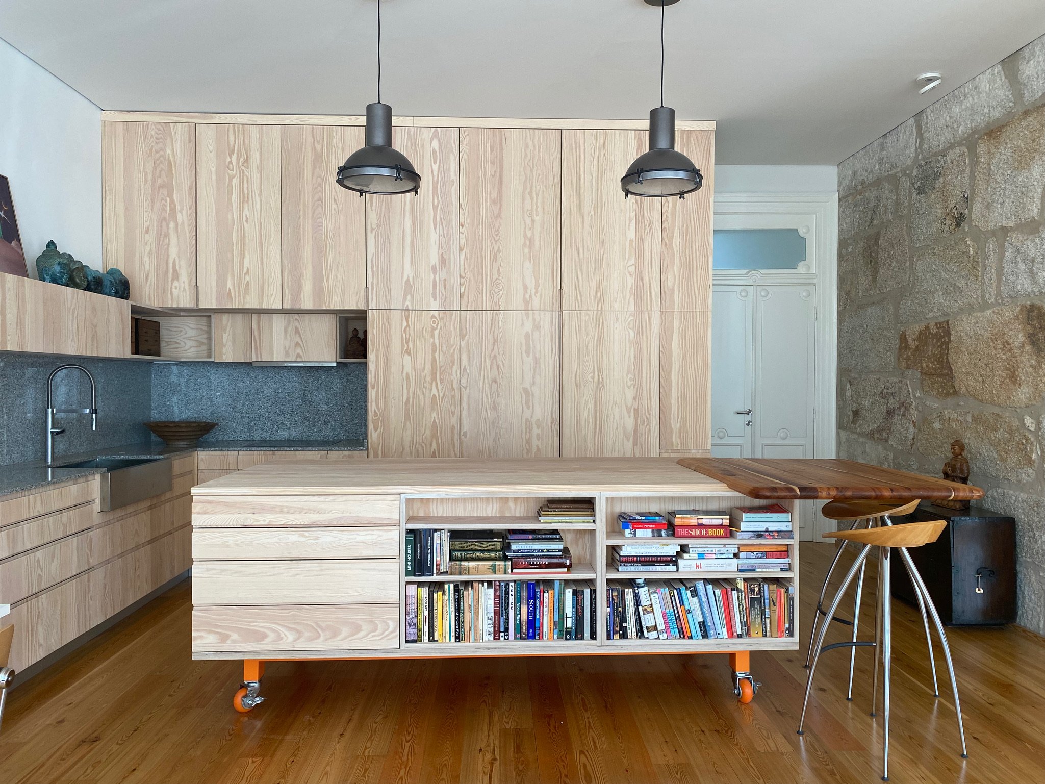 Kitchen details in apartment D