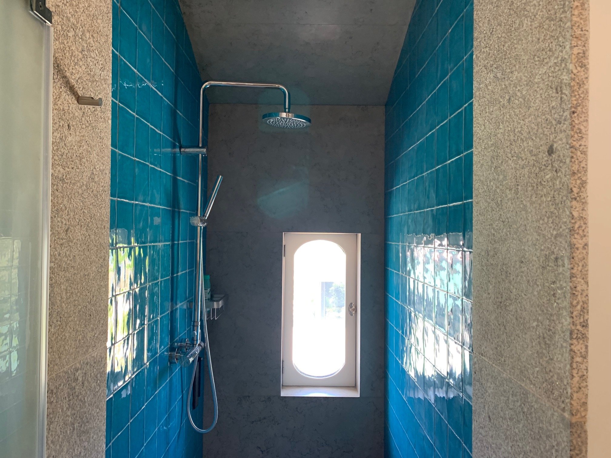 Shower area.