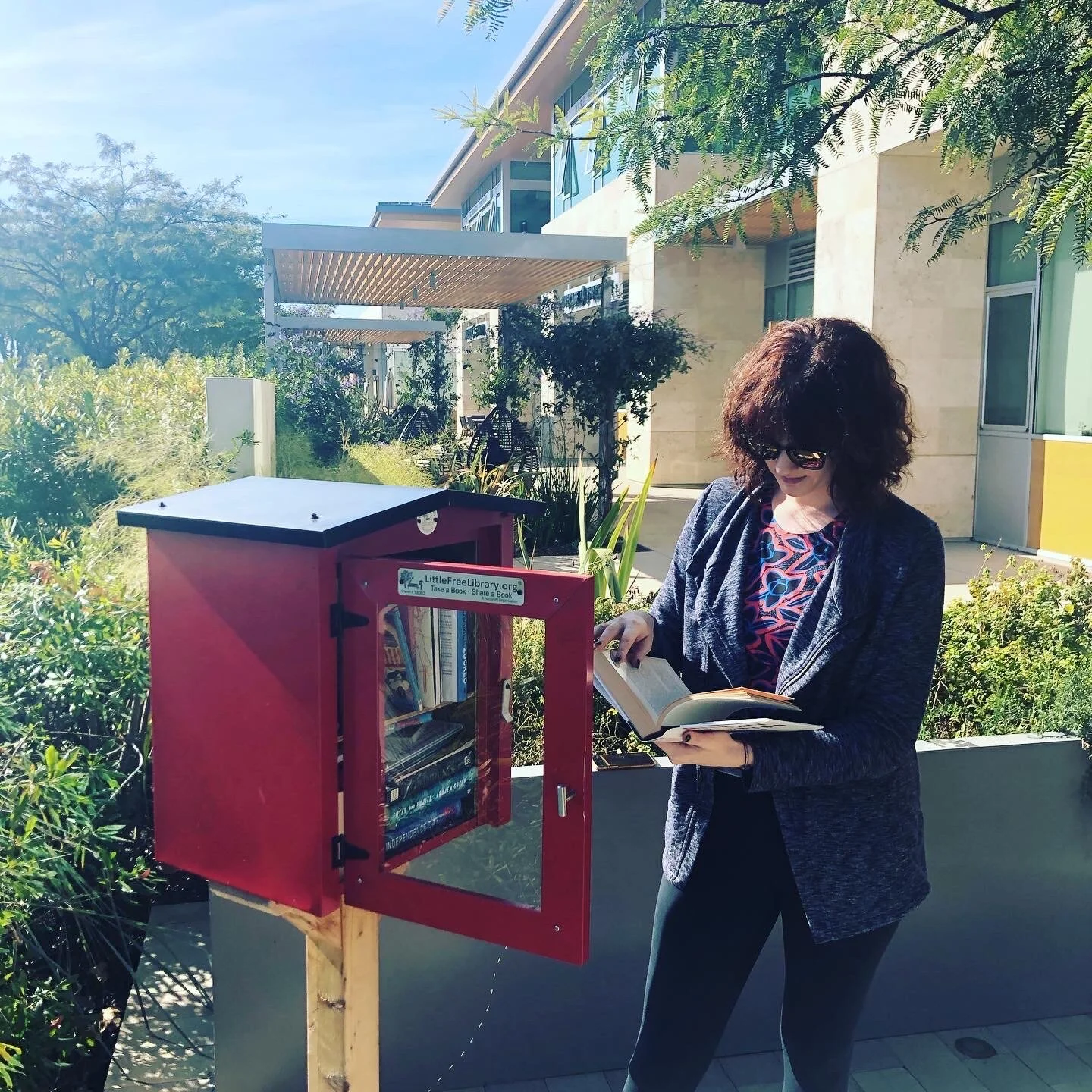 Stop by Our Little Red Library