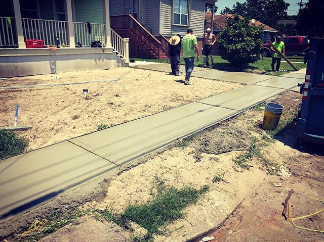 Concrete days.  #GCGC #workeveryday #paving #stayoutside #isitsummertimealready