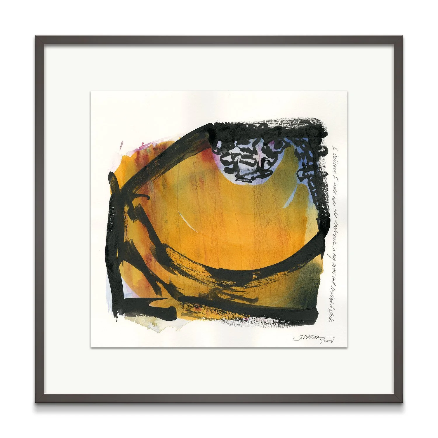 I believed I could...