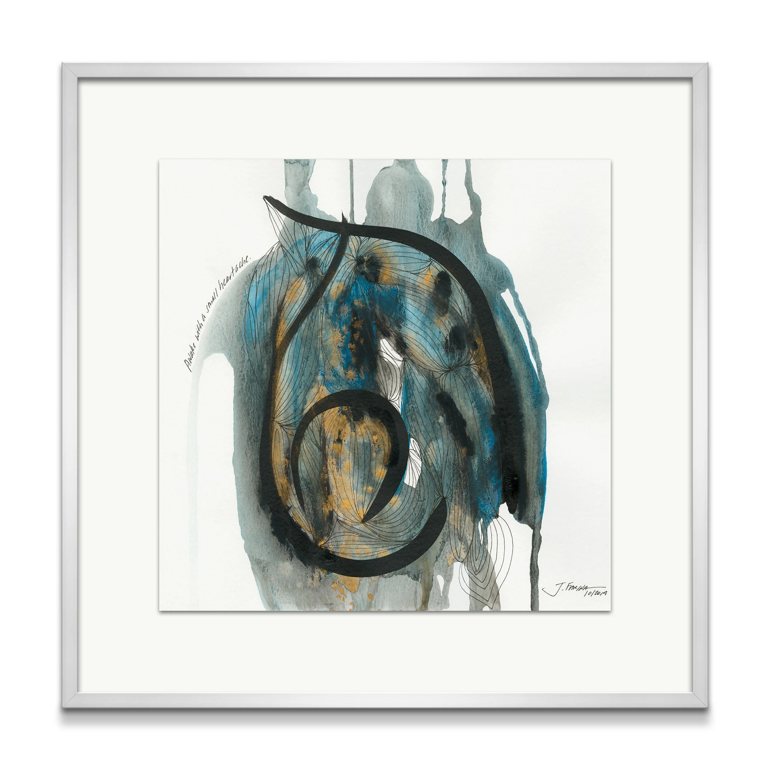 Awake with a small heartache.