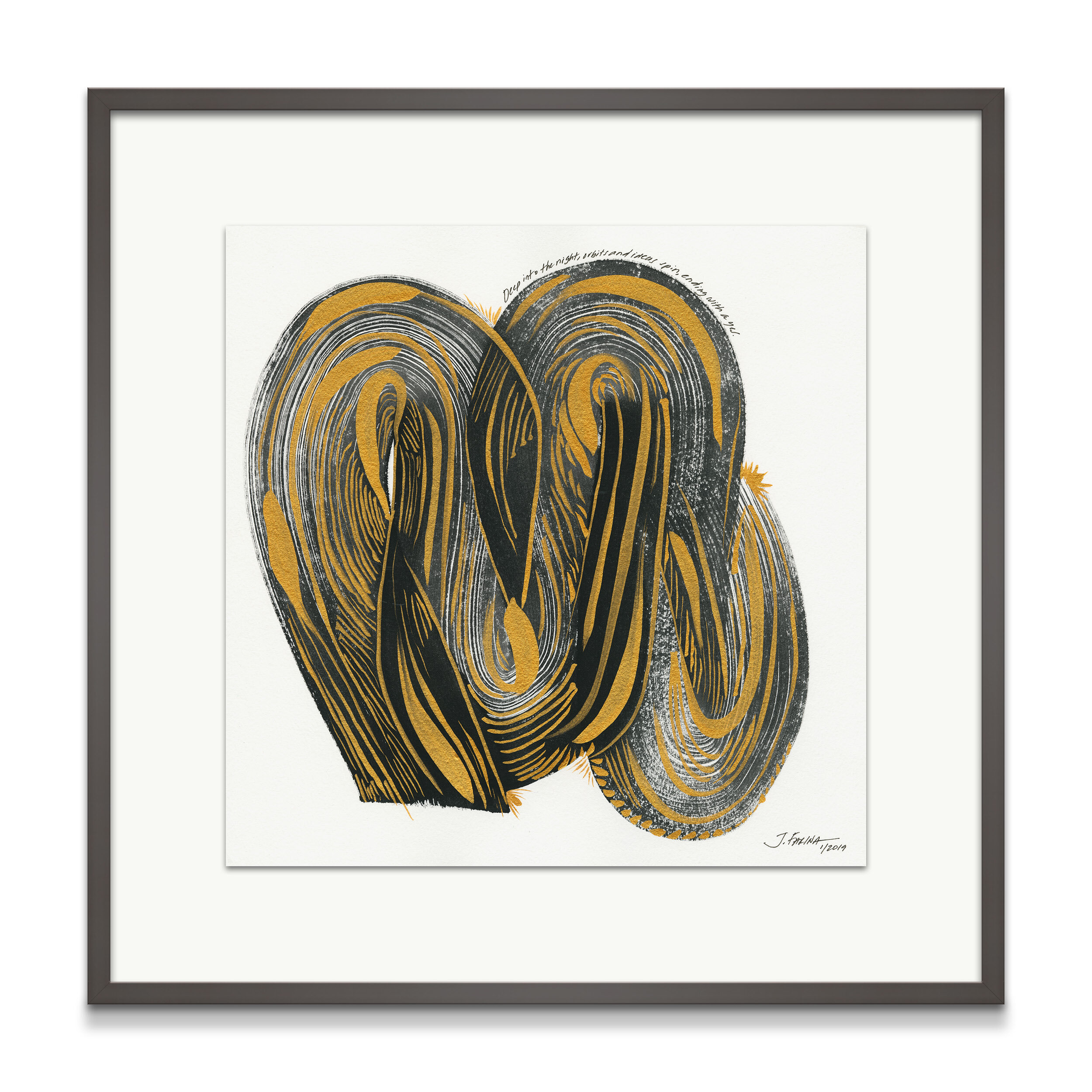 Deep into the night...