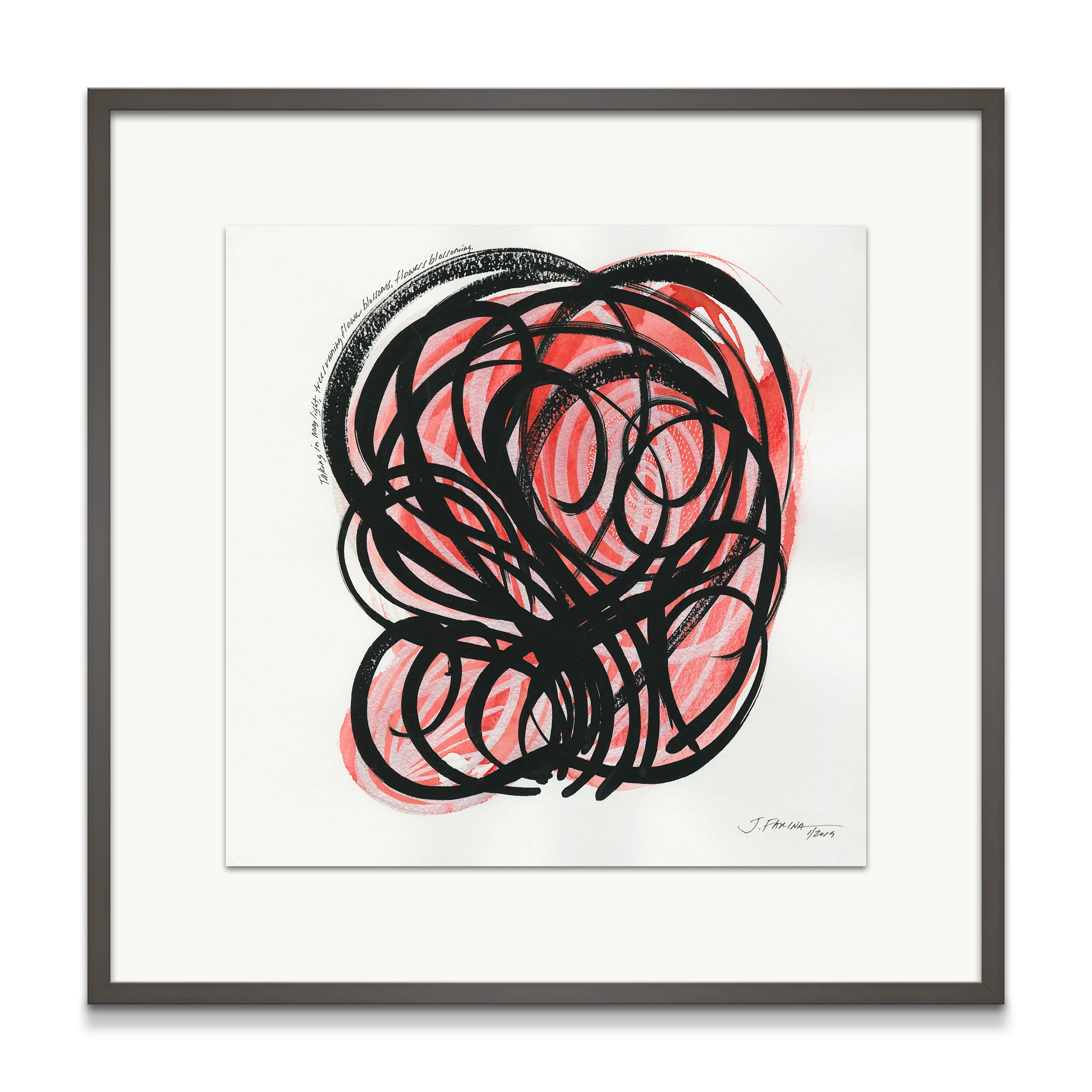 Taking in May light...