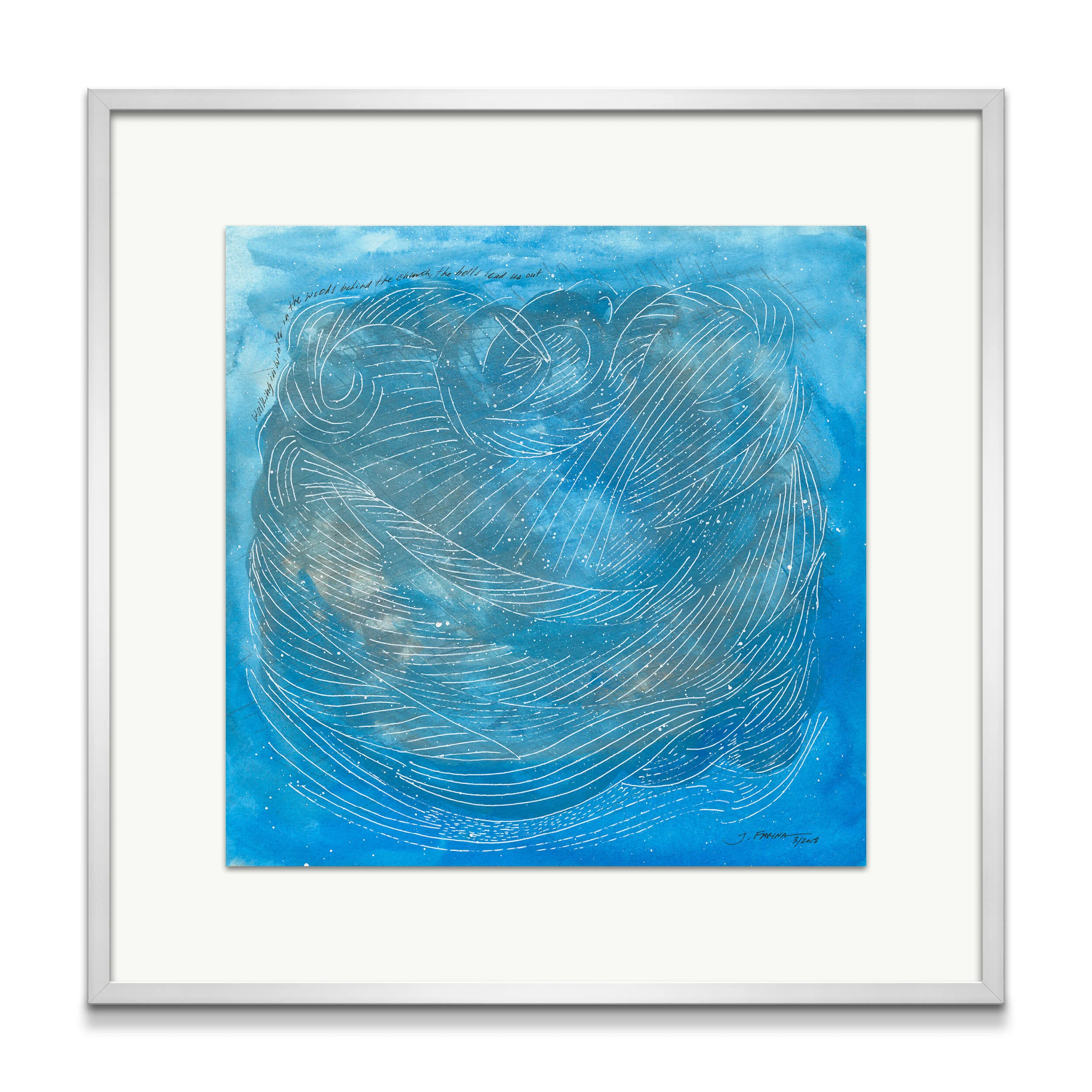 Walking in winter...