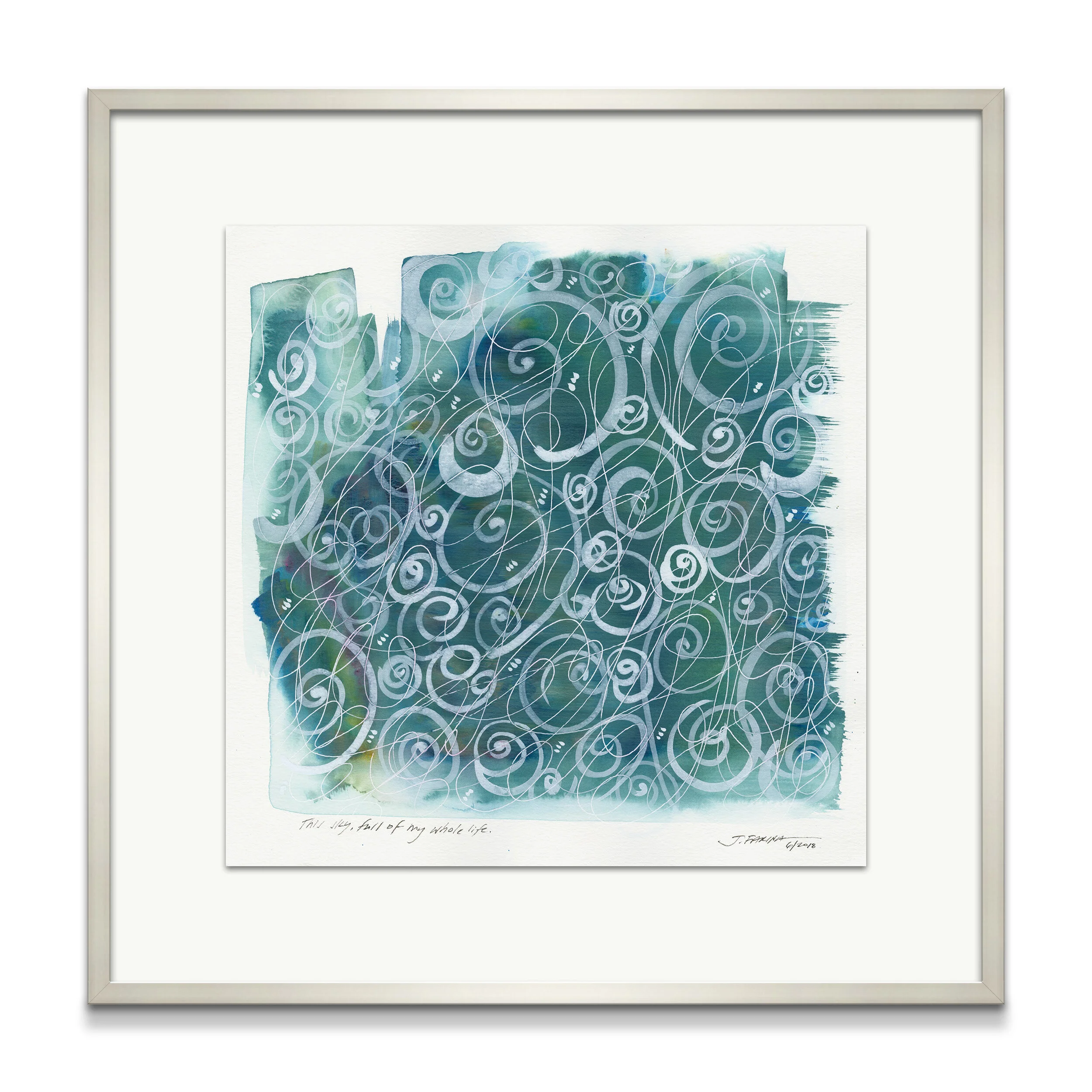 This sky, full of my whole life.