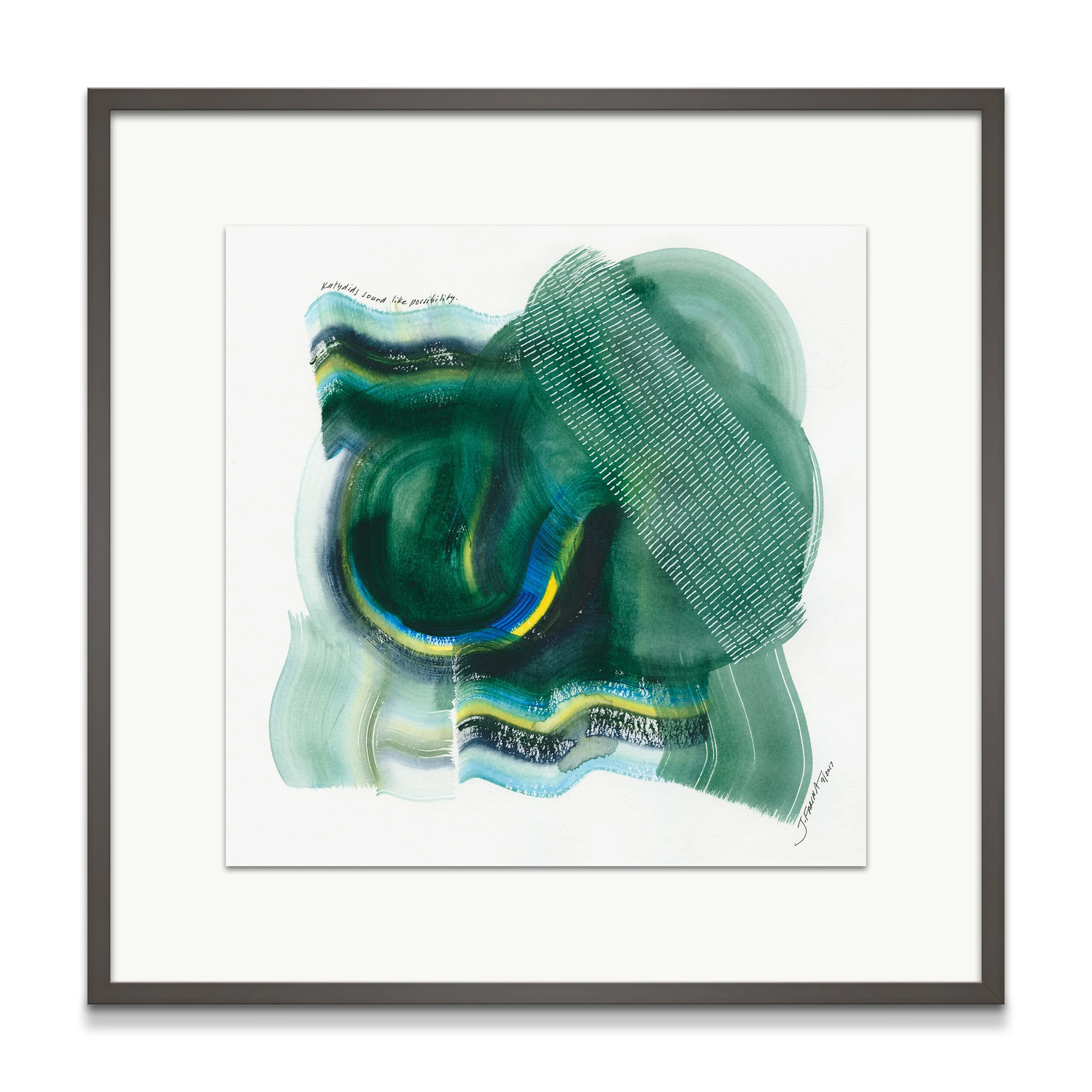 Katydids sound like possibility.