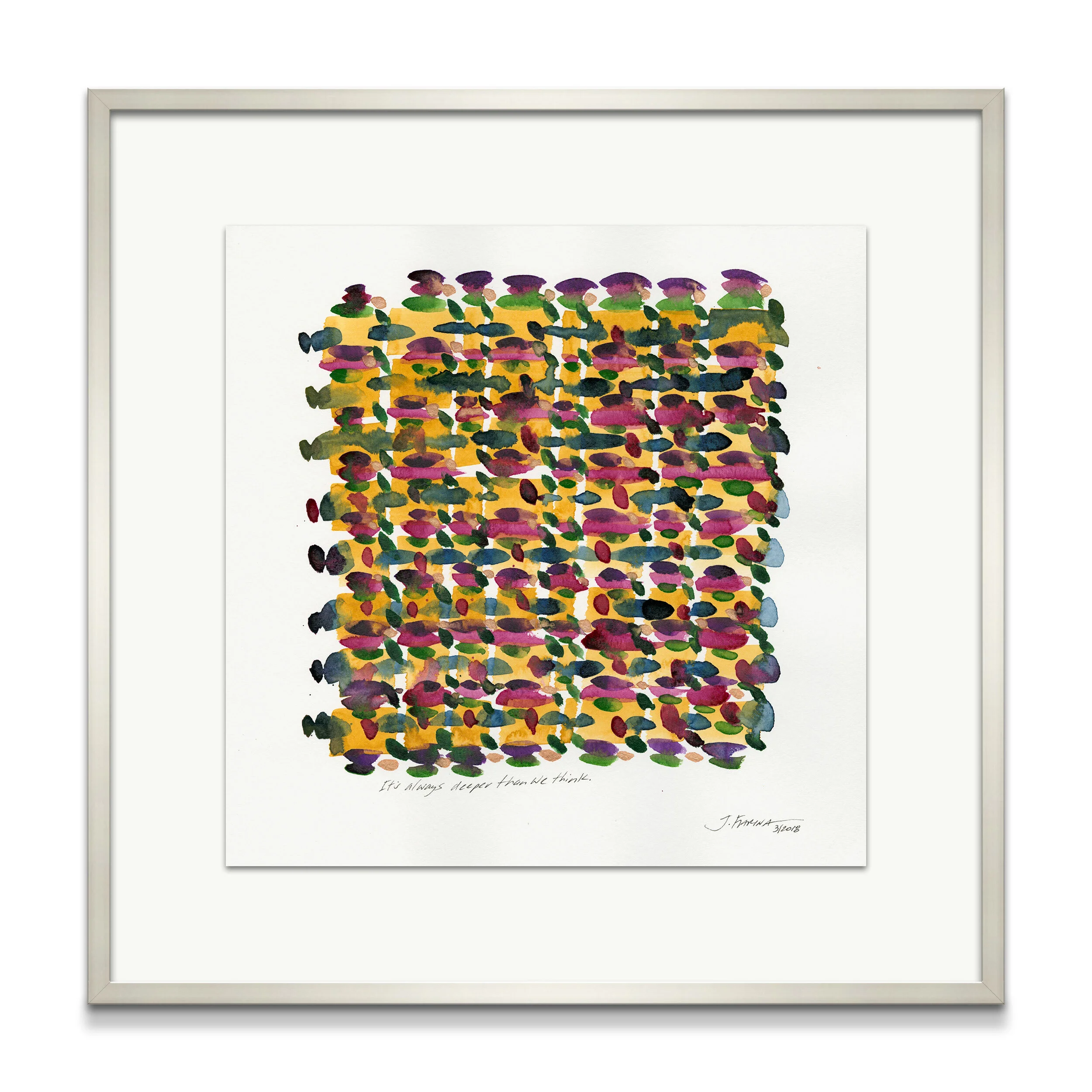 It's always deeper than we think.