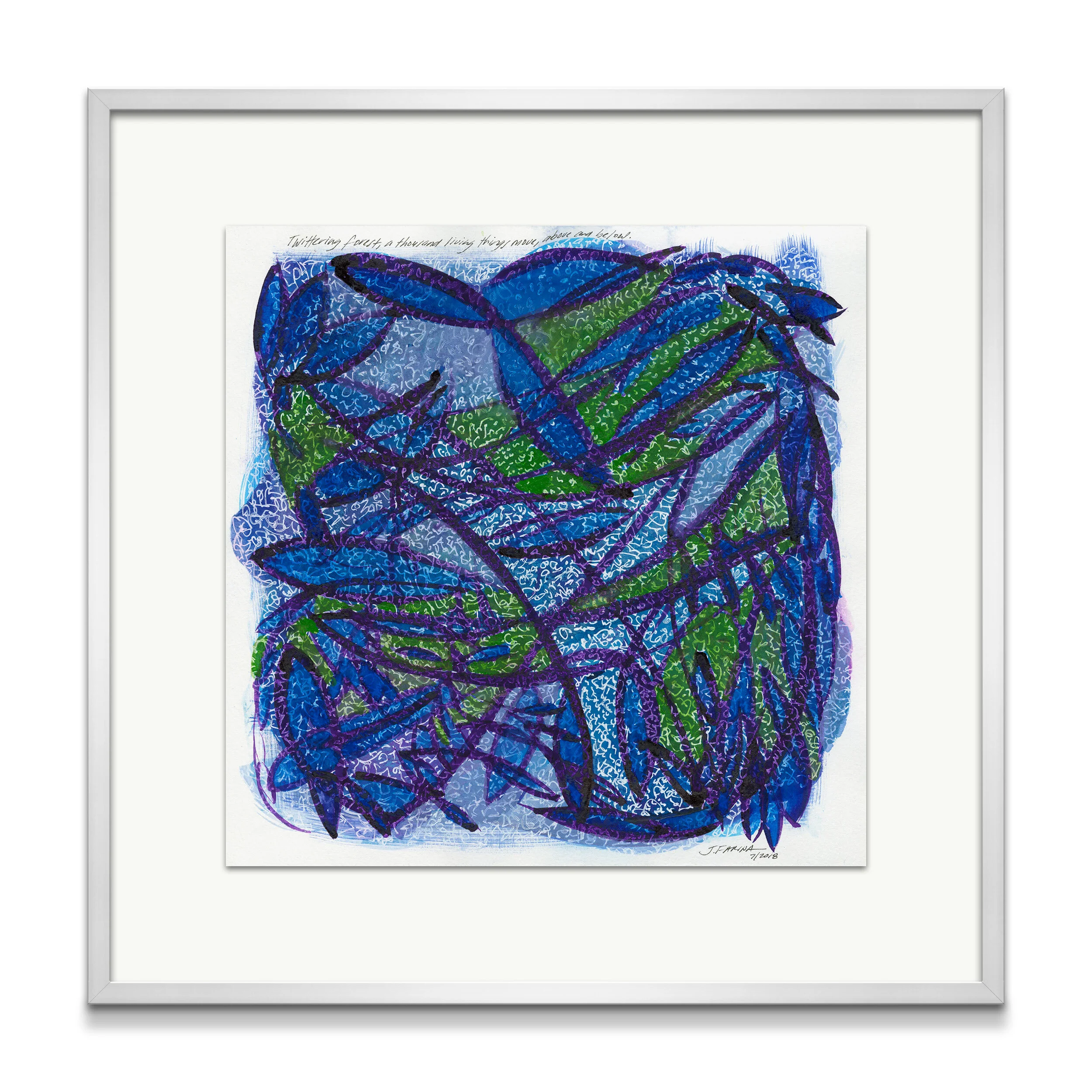 Twittering forest...