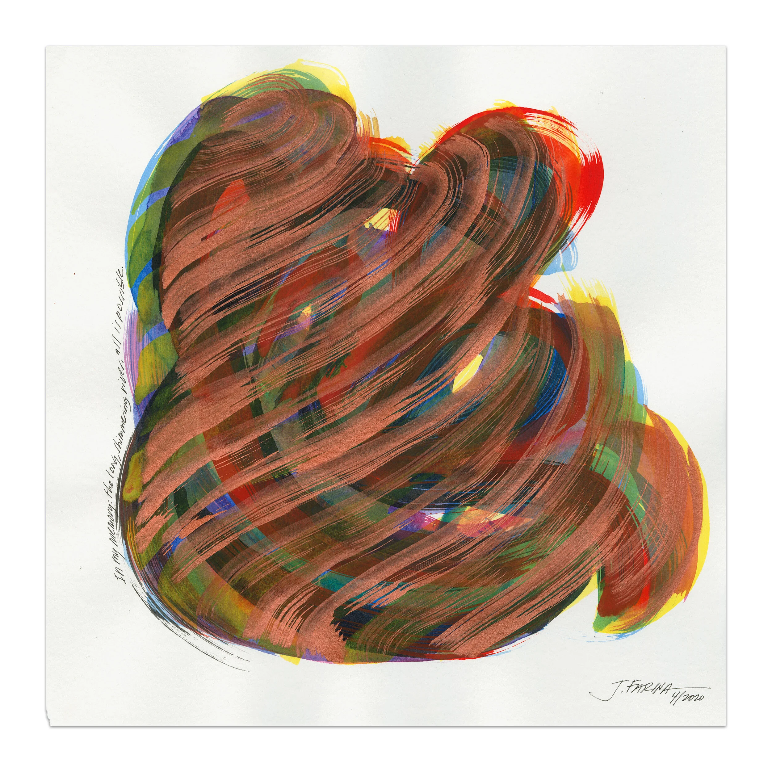Original watercolor painting by Jennifer Farina.
