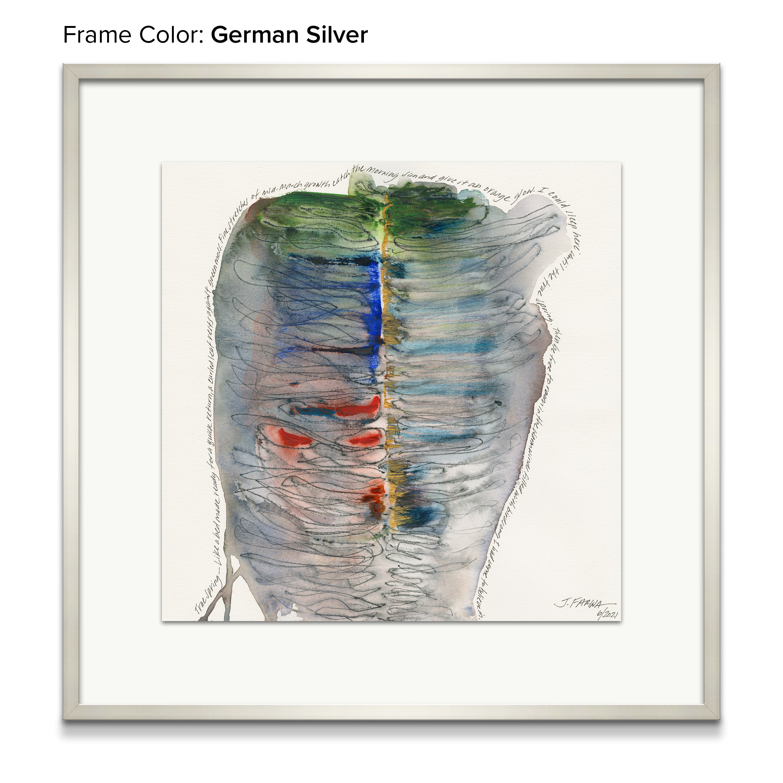 Original watercolor painting by Jennifer Farina.