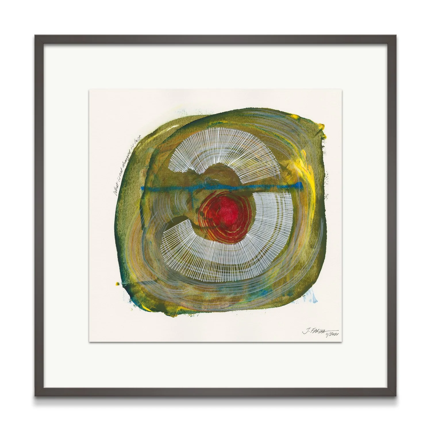 What is not changed is lost.