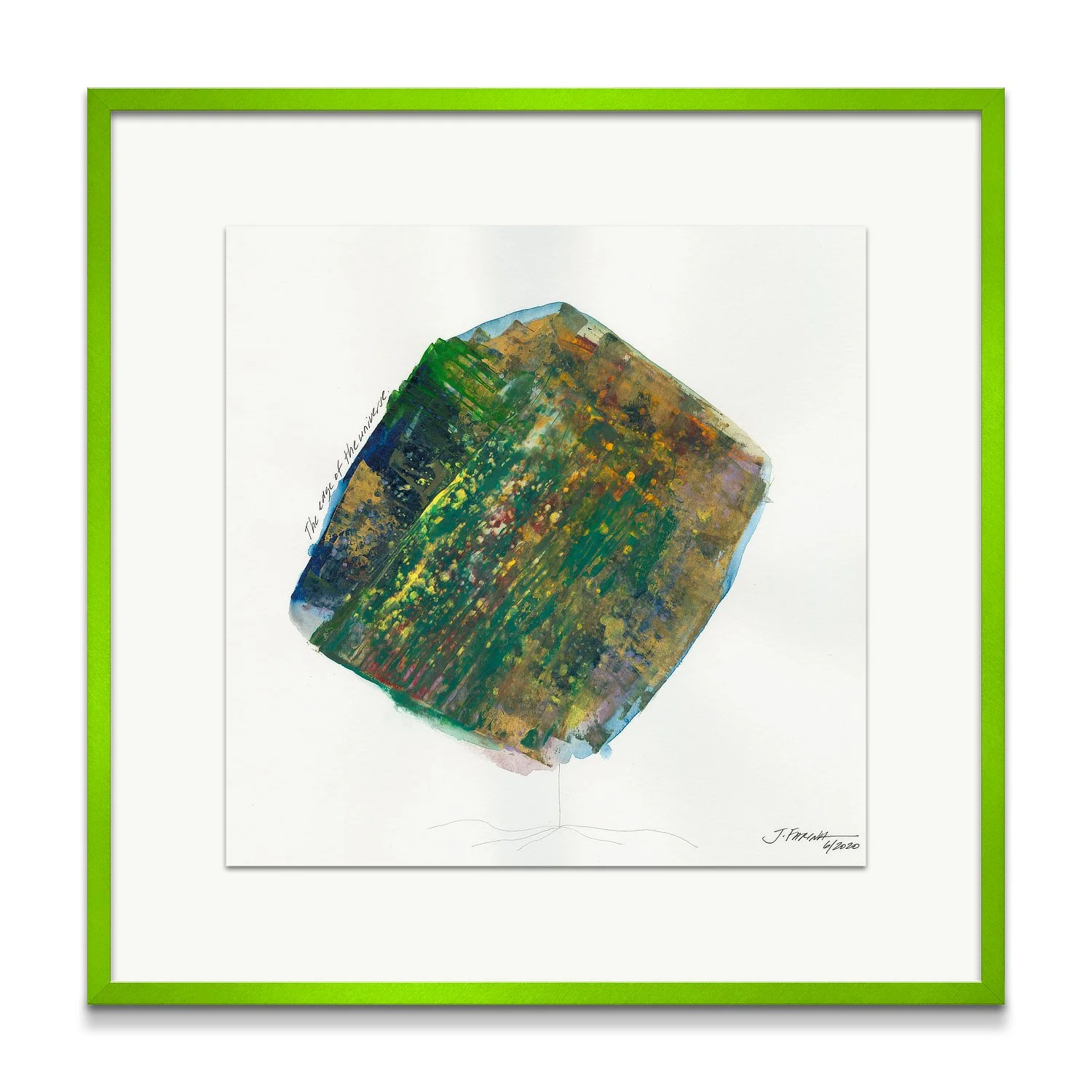 The edge of the universe.